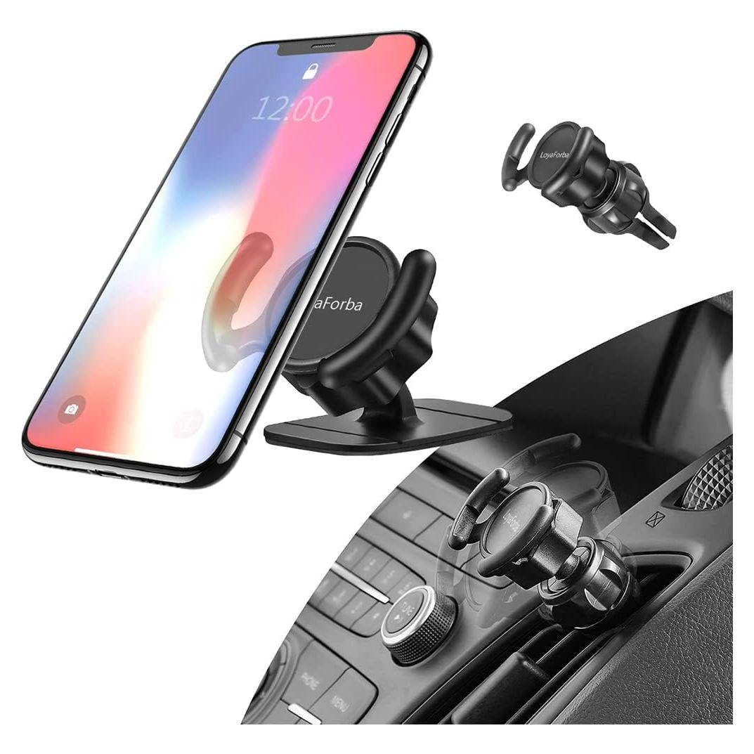 Soporte para Teléfono de Coche LoyaForba CarMount1030 360° Ajustable