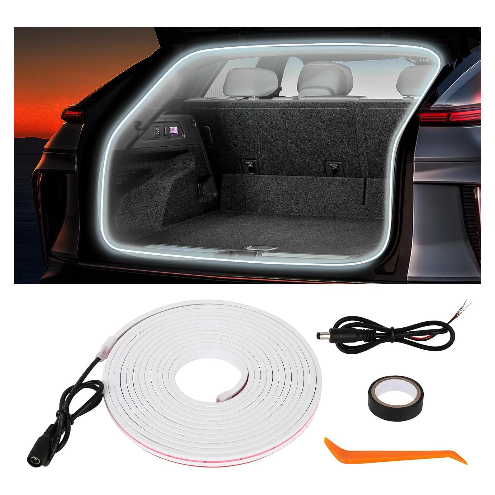 Tira de LED para Automóvil HOLDCY 449.5 cm Blanca 6000K Impermeable