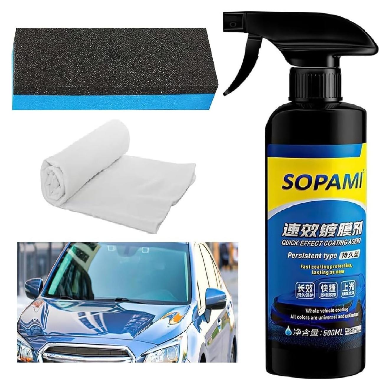 Spray de recubrimiento cerámico Sopami 478.5 g - Hidrofóbico