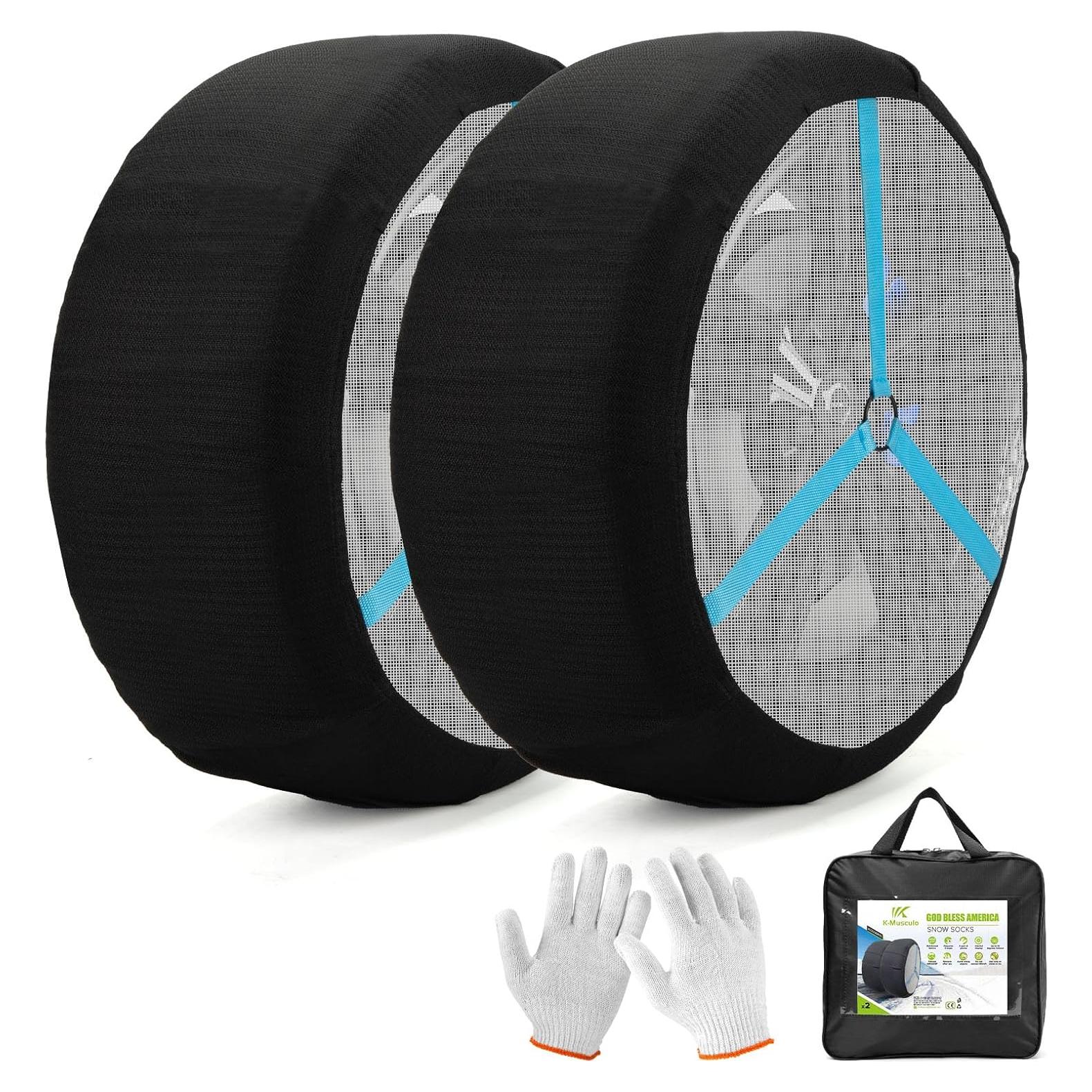 Calcetines de Nieve K-Musculo Mediano para SUV y Pickup