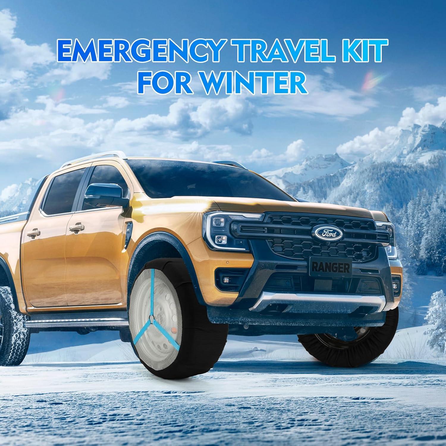 Calcetines de Nieve K-Musculo Mediano para SUV y Pickup