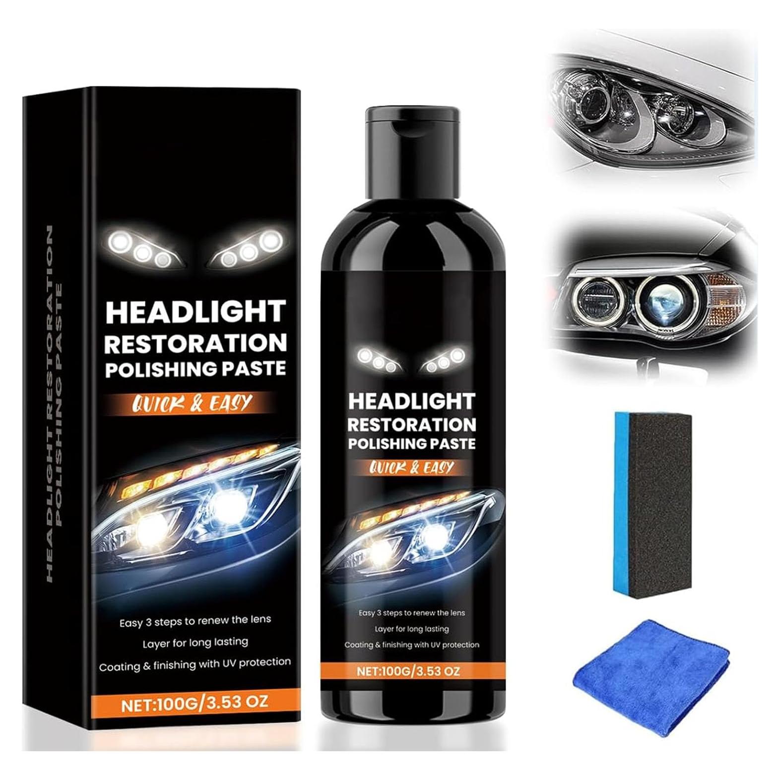 Kit de Restauración de Faros de Coche Genérico 130g