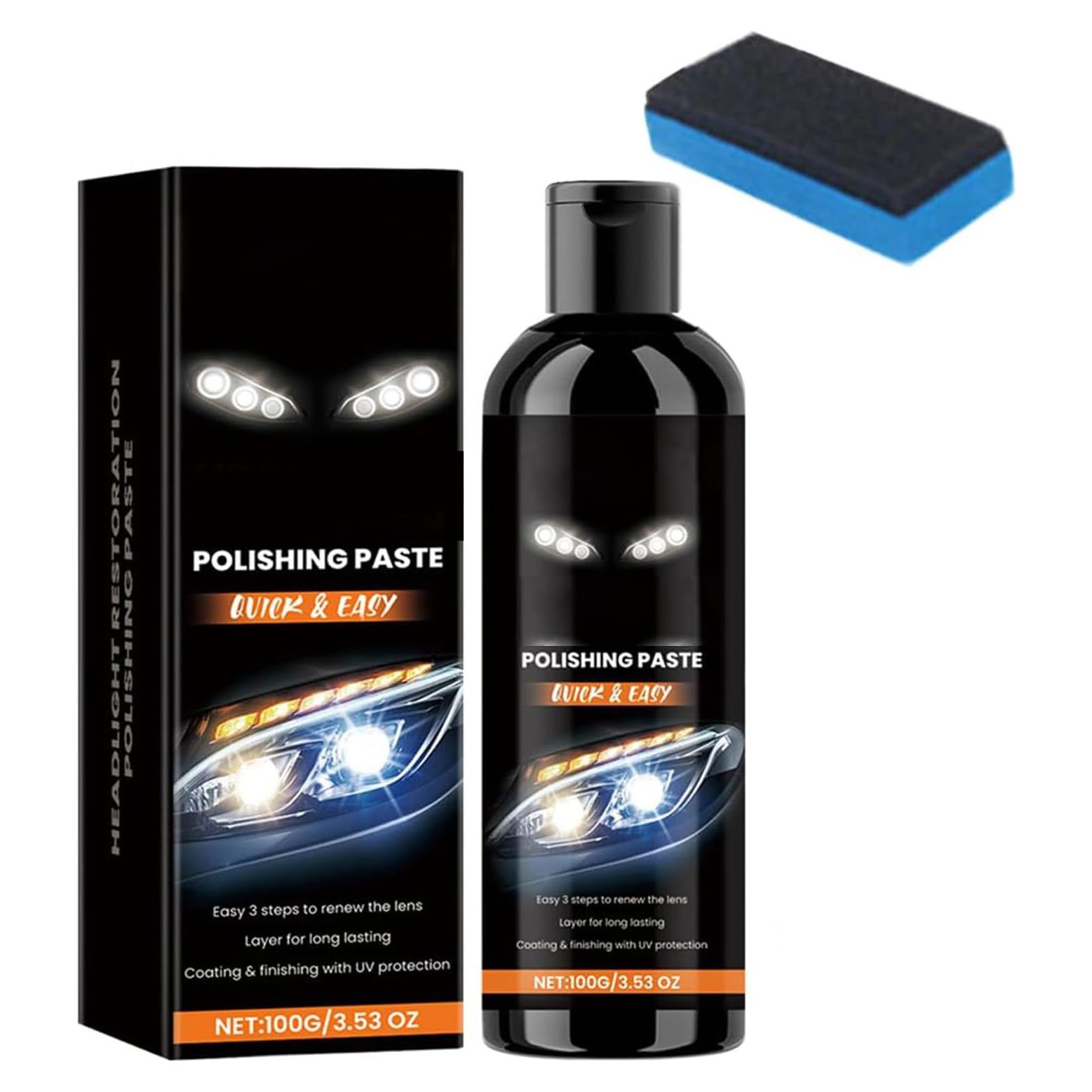 Kit de Restauración de Faros Genérico - 15 Usos, 136g