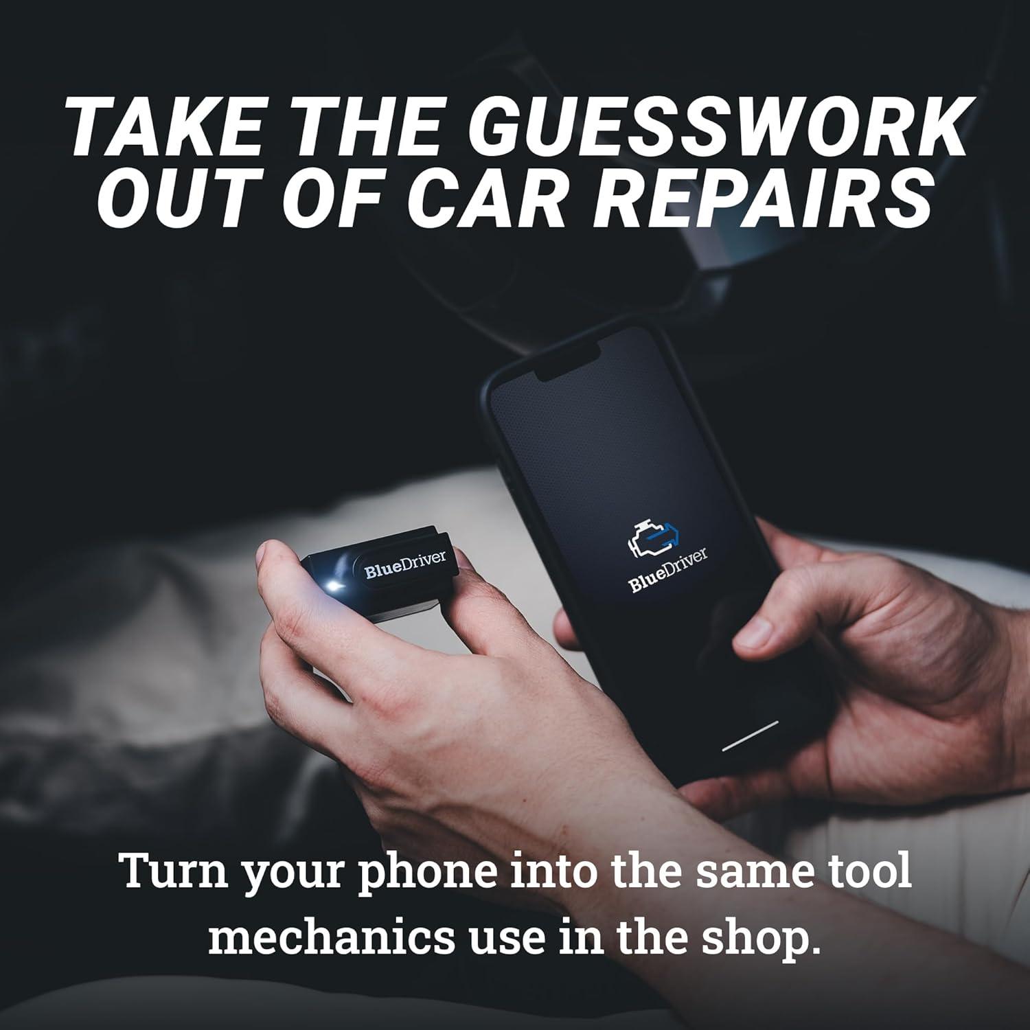 Escáner OBD2 Bluetooth BlueDriver para iOS y Android - Diagnóstico Avanzado