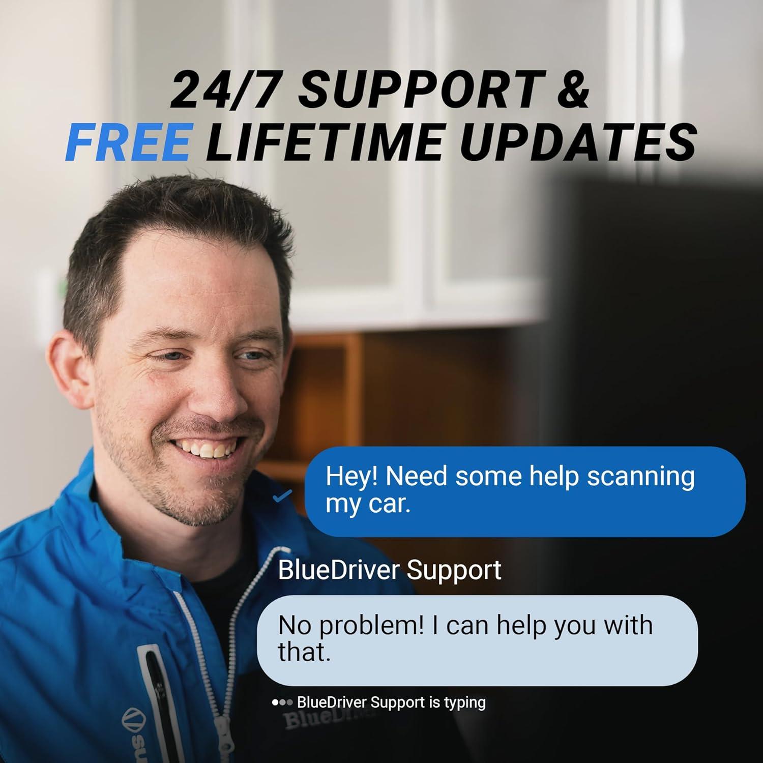 Escáner OBD2 Bluetooth BlueDriver para iOS y Android - Diagnóstico Avanzado