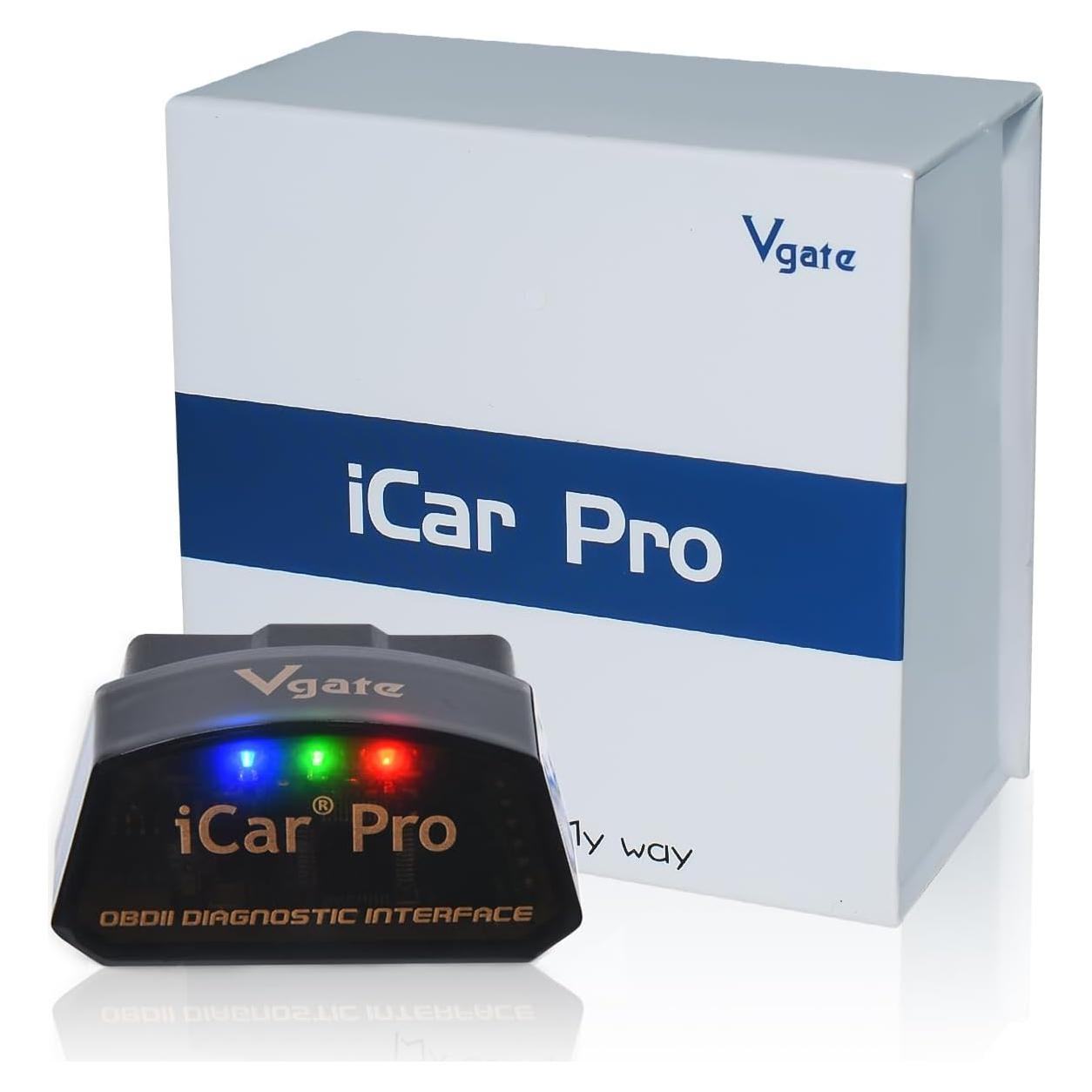 Escáner OBD2 Vgate iCar Pro 4.0 Bluetooth para Android, iOS y Windows