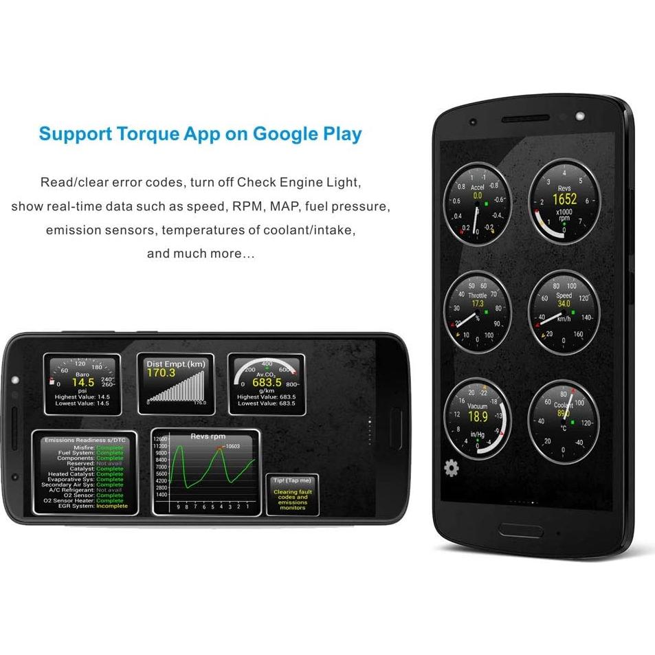 Escáner OBD2 Bluetooth Panlong para Android - Diagnóstico Automotriz