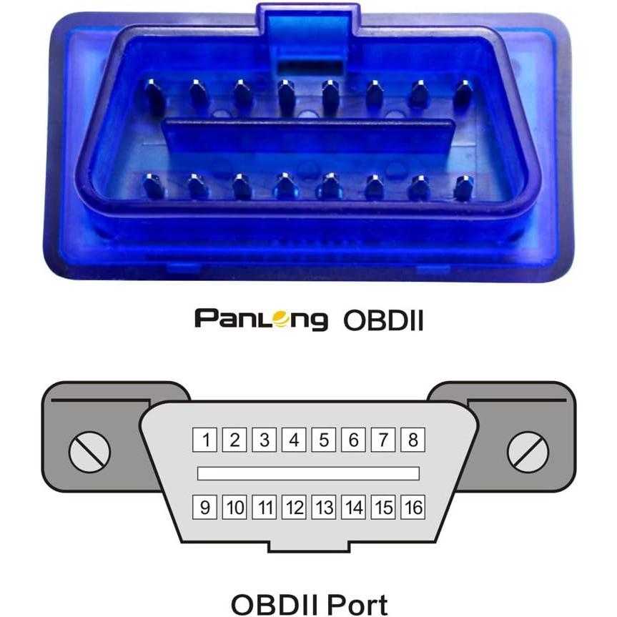 Escáner OBD2 Bluetooth Panlong para Android - Diagnóstico Automotriz