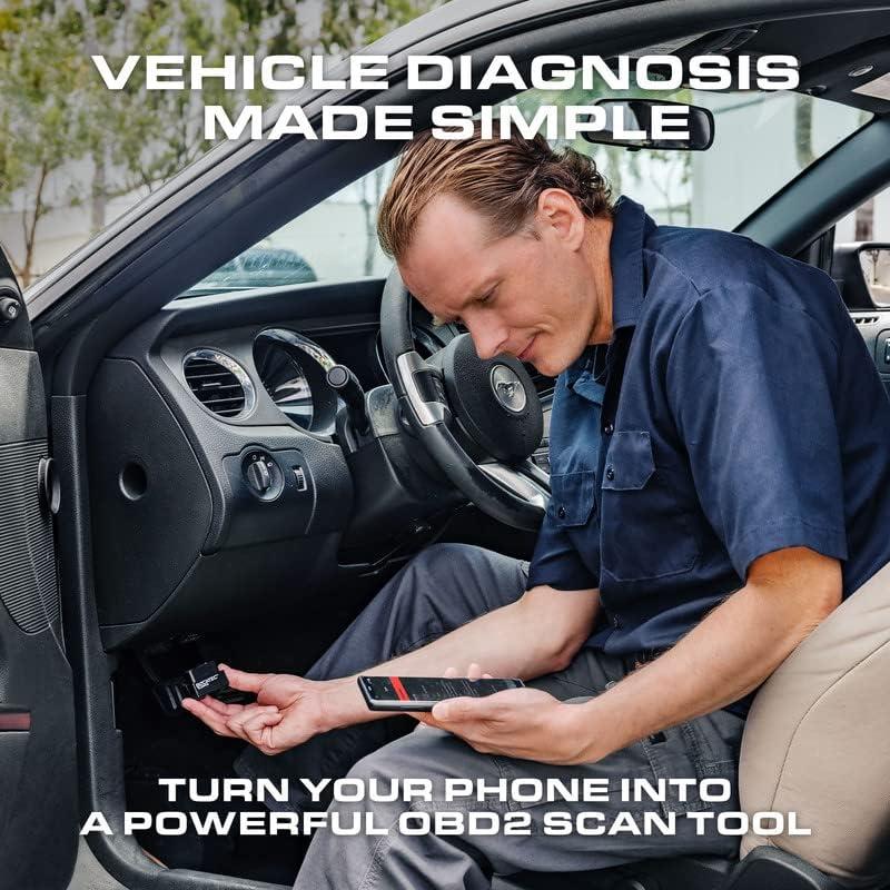 Escáner OBD2 Bluetooth BLCKTEC 430 para iOS y Android