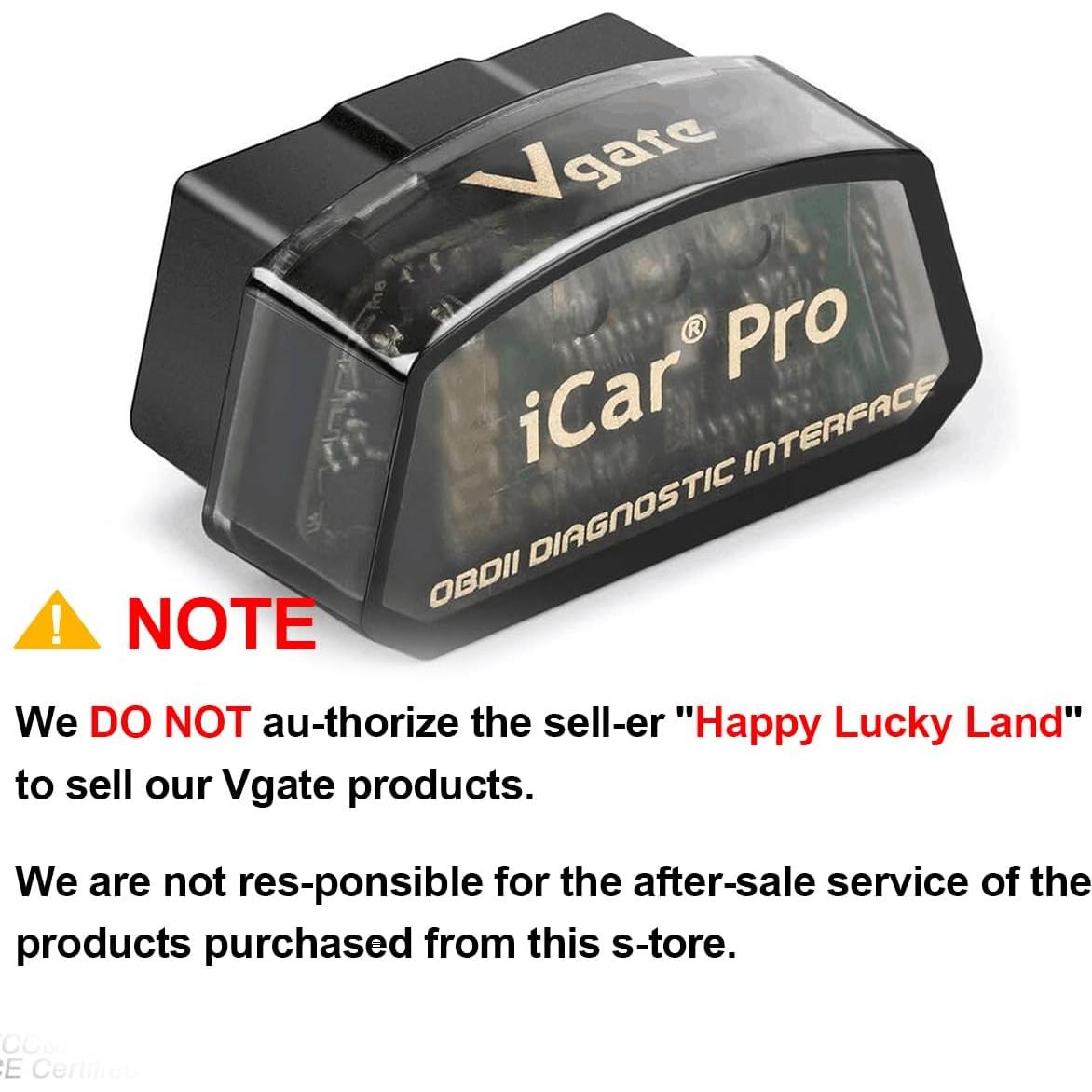 Vgate iCar Pro Bluetooth 4.0 Lector OBD2 para iOS y Android