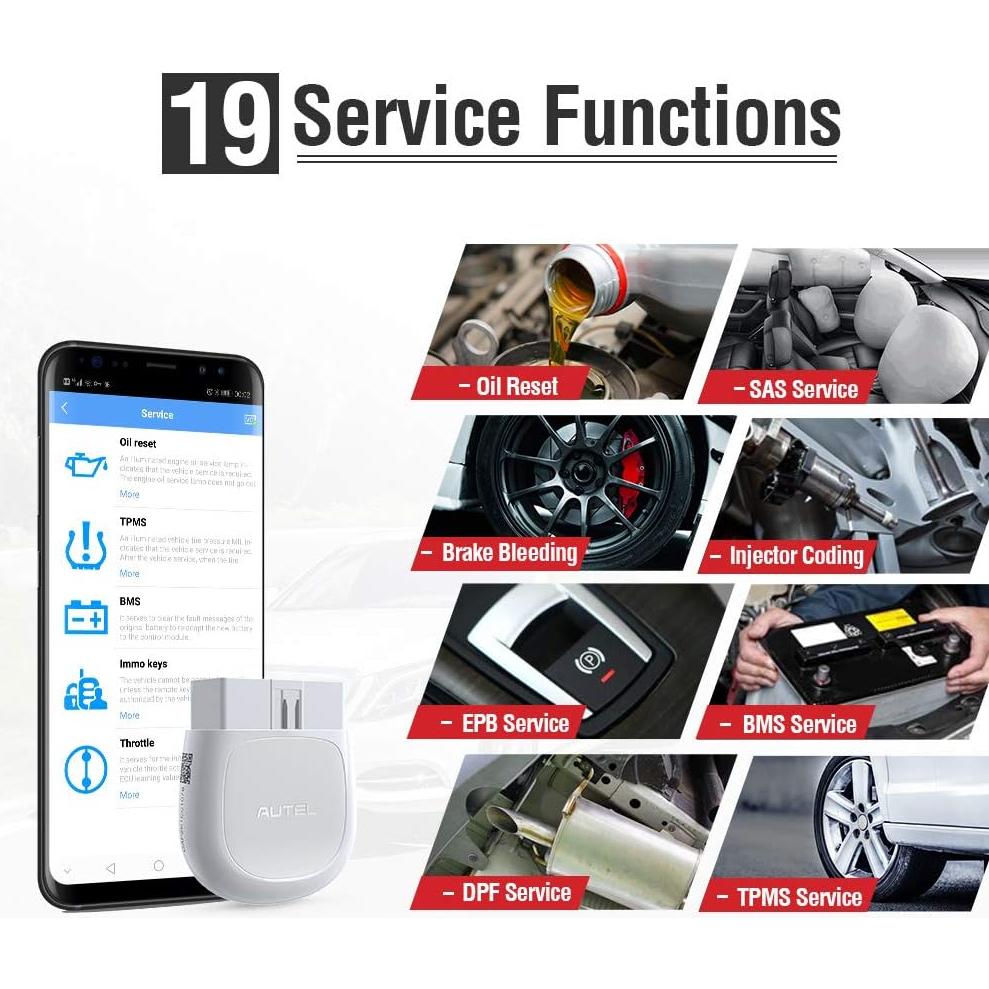 Escáner OBD2 Bluetooth Autel AP200, Lector de Códigos y Diagnóstico