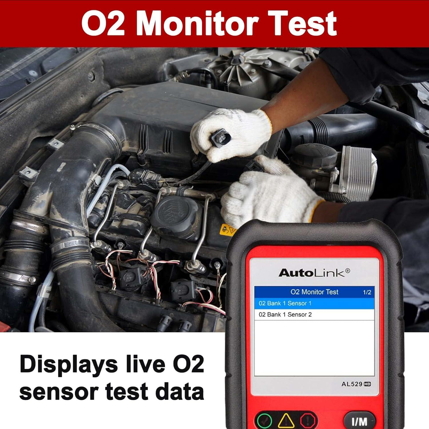 Escáner OBD2 Autel AL529HD para Vehículos Pesados