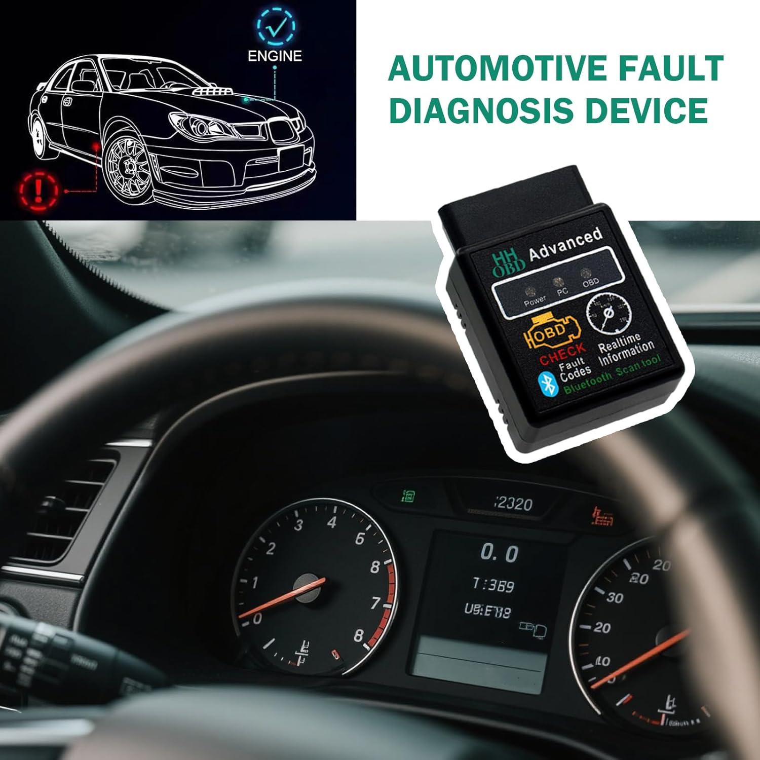 Lector de Códigos OBD2 Inalámbrico Bluetooth Downhill