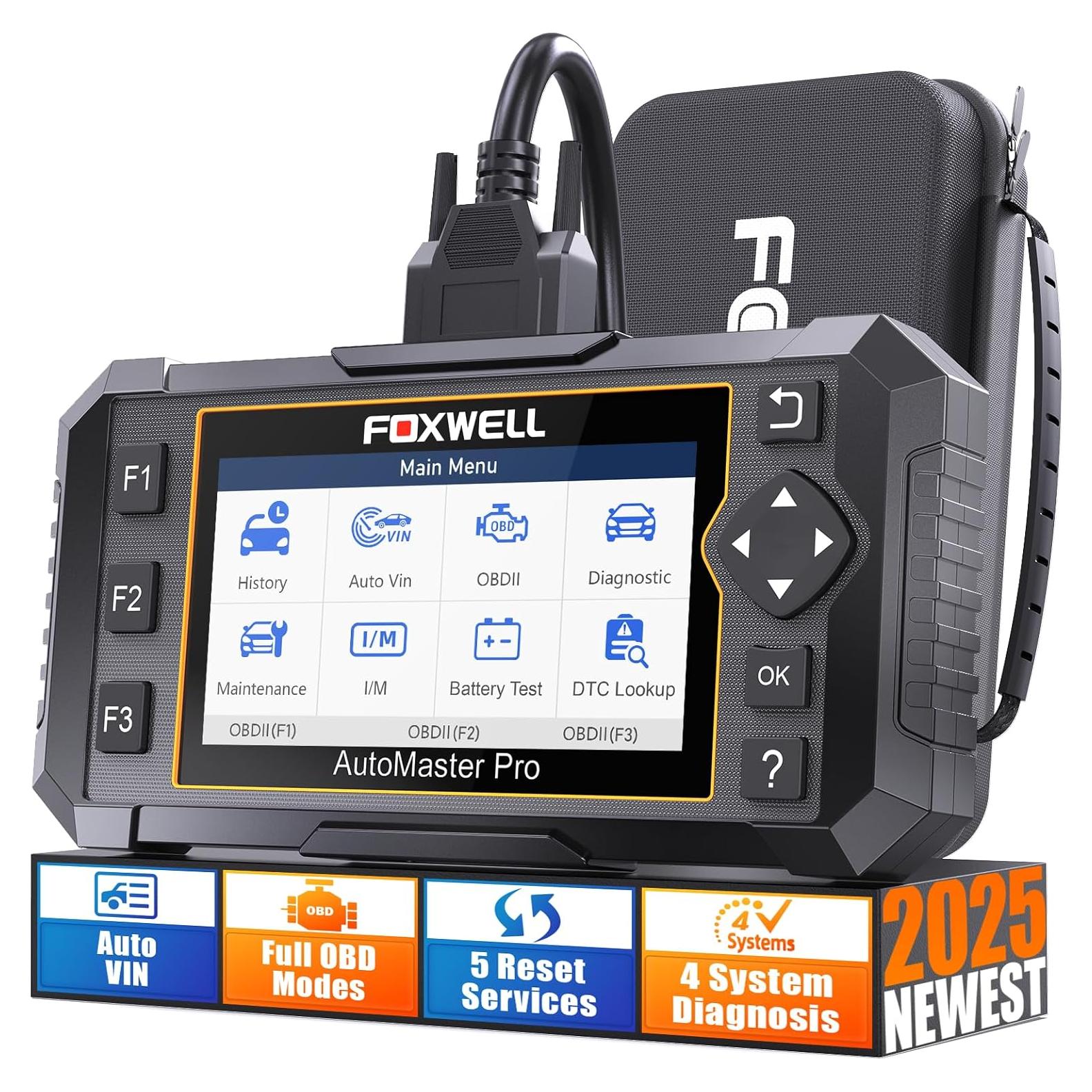 Escáner OBD2 Foxwell NT614 Elite - Diagnóstico Automotriz Completo