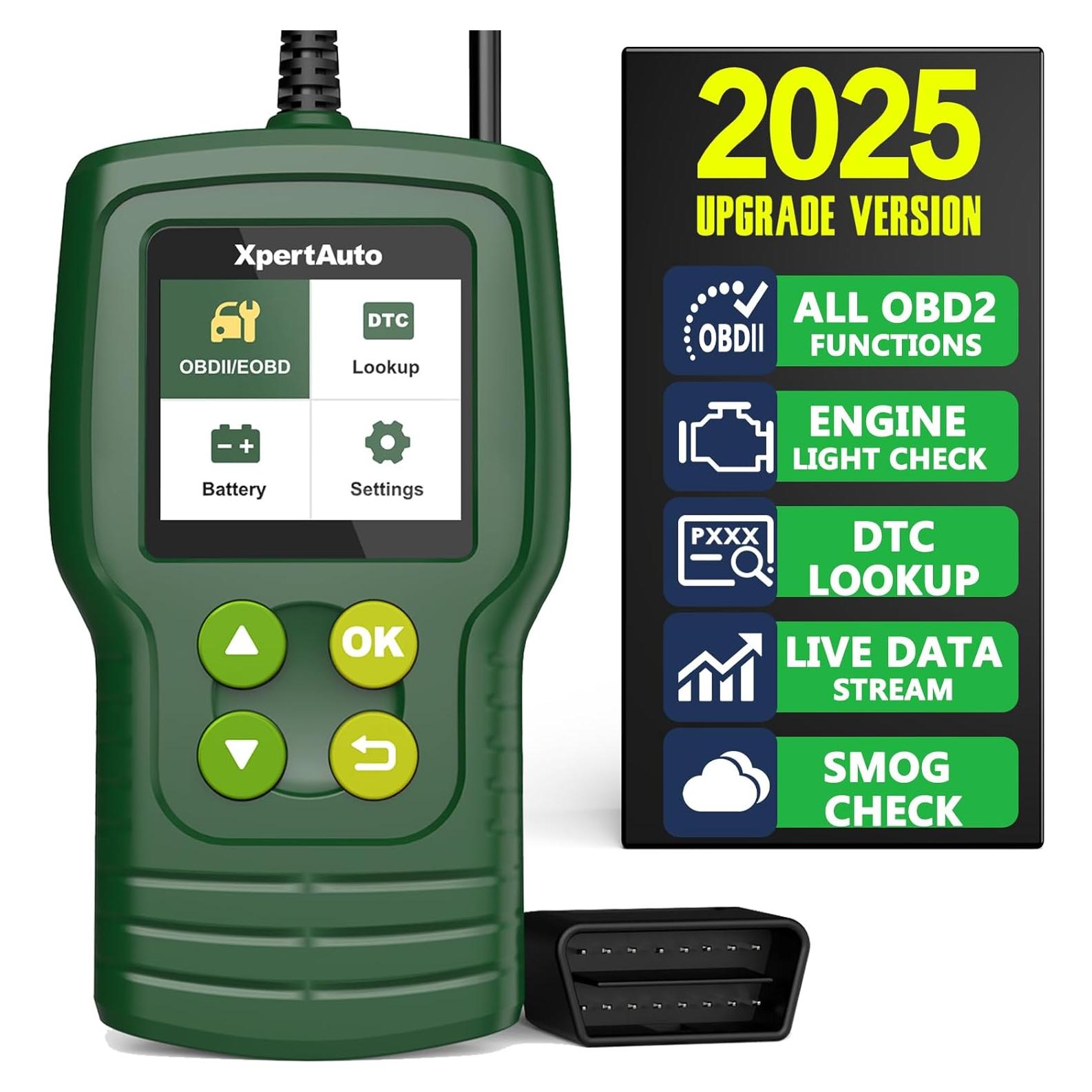 Escáner OBD2 XpertAuto C302 Lector de Códigos Automotriz