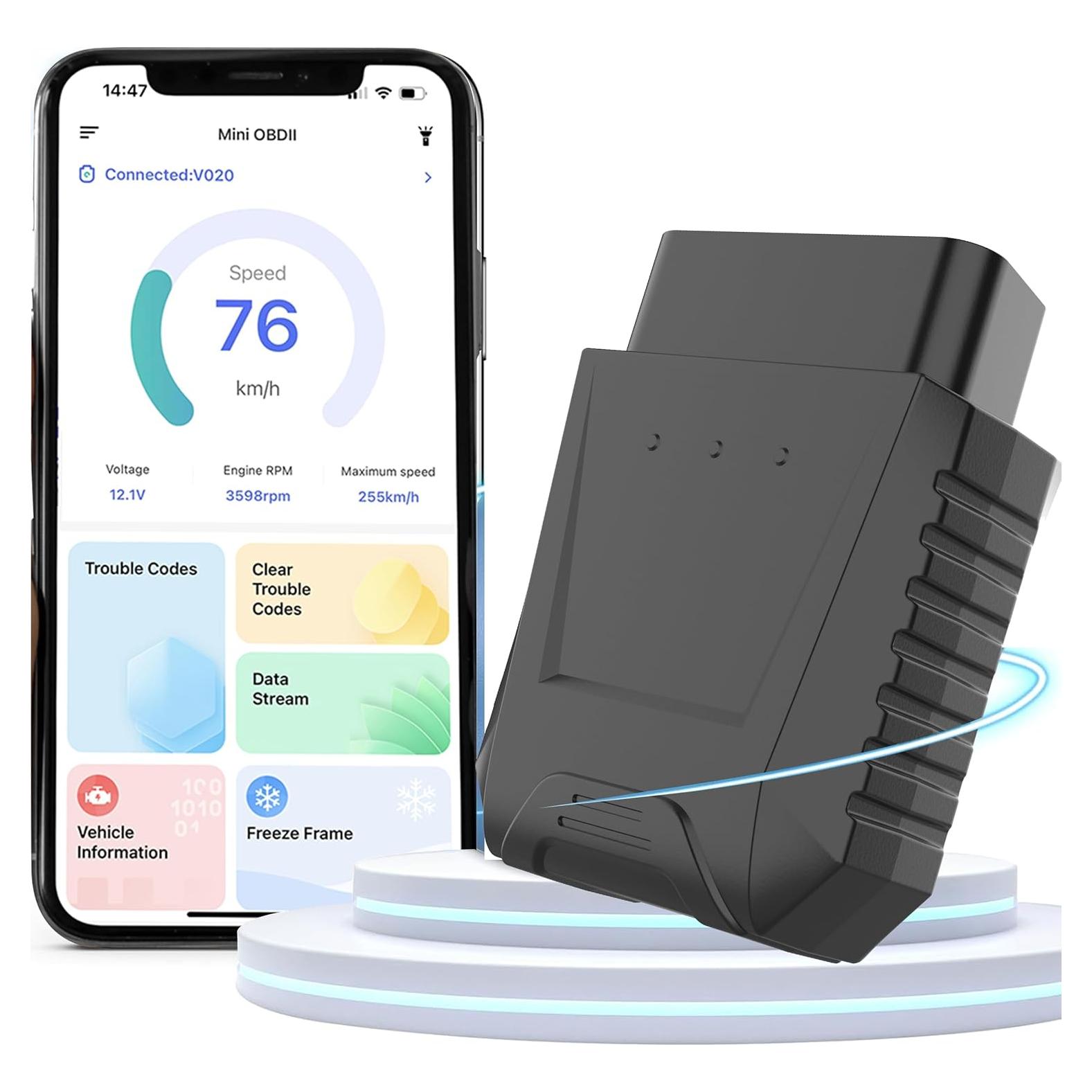 Escáner OBD2 Bluetooth Genérico - Herramienta de Diagnóstico Automático