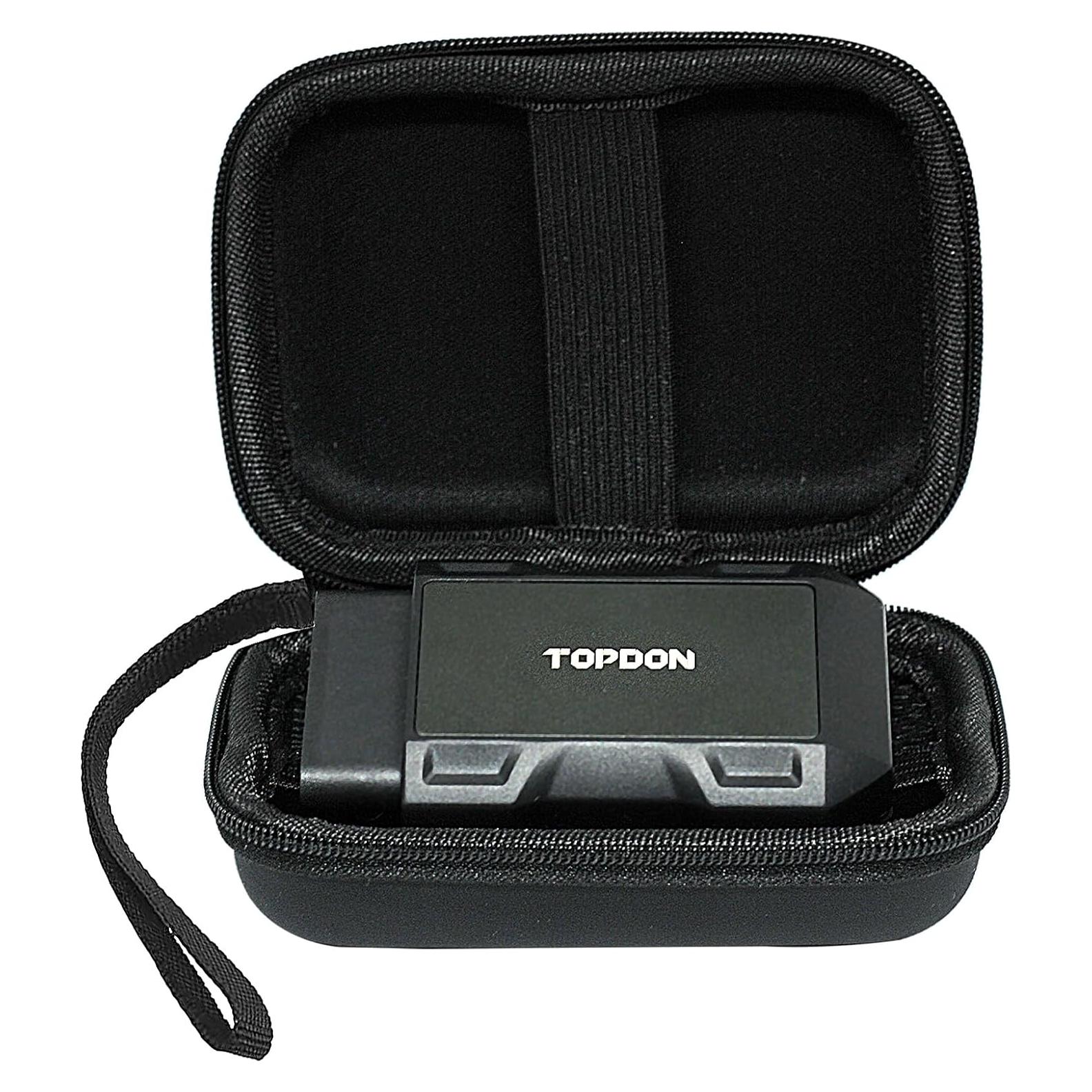 Bolsa de almacenamiento Topdon OBD2 Bluetooth - Negro