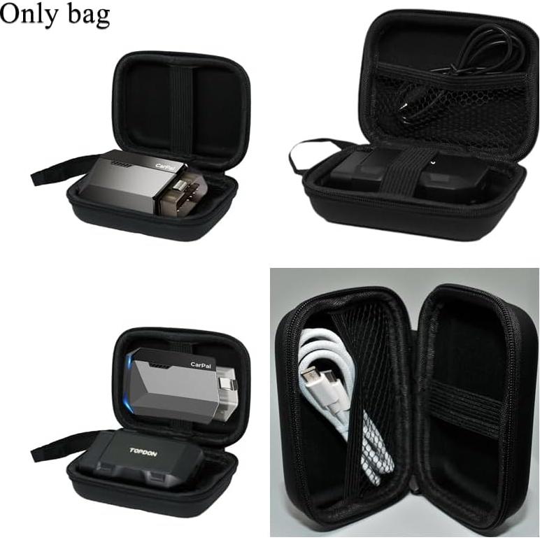 Bolsa de almacenamiento Topdon OBD2 Bluetooth - Negro