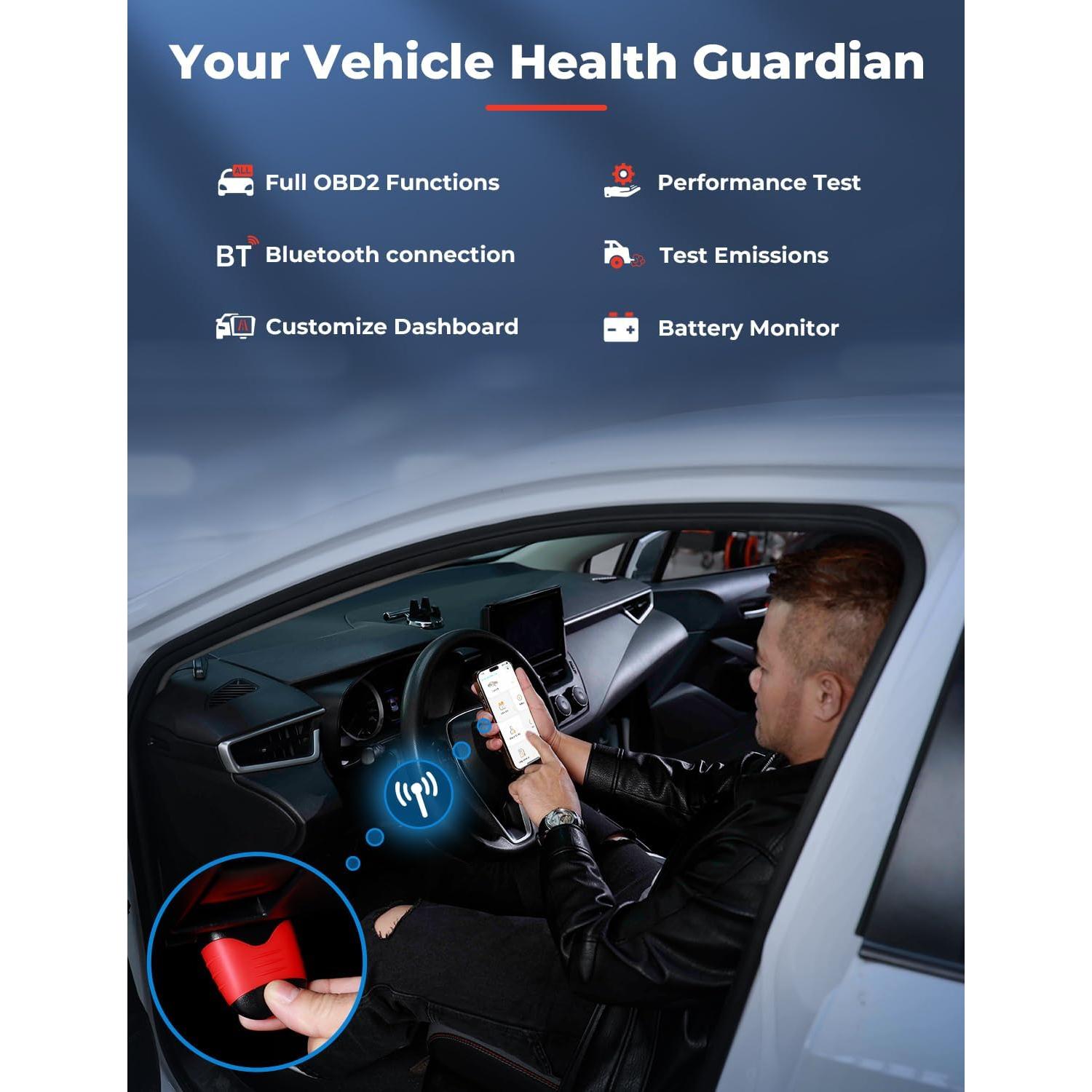 Lector de Códigos OBD2 Bluetooth AUTOPHIX 3210 con Funda