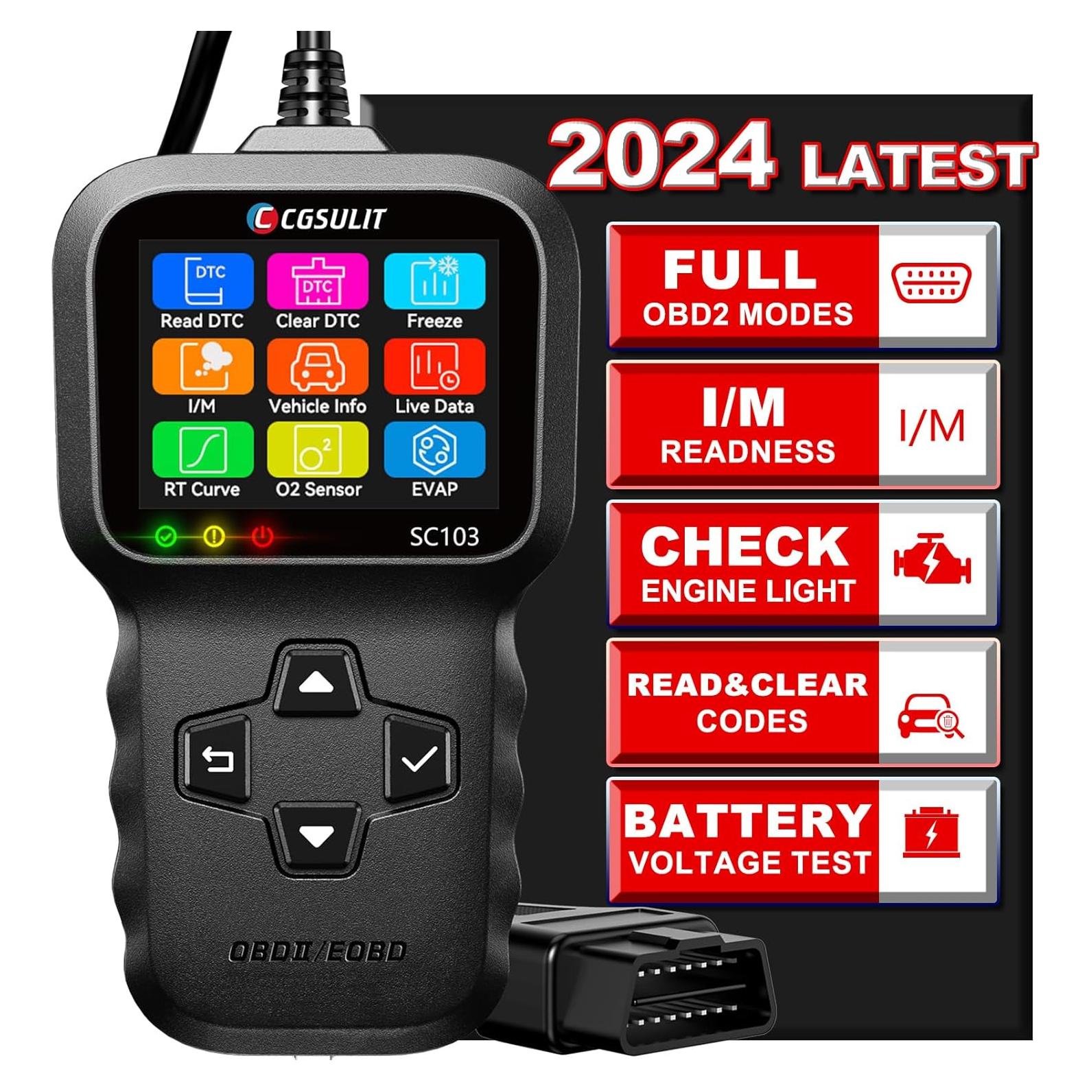 Escáner OBD2 CGSULIT SC103 Lector de Códigos Automotriz