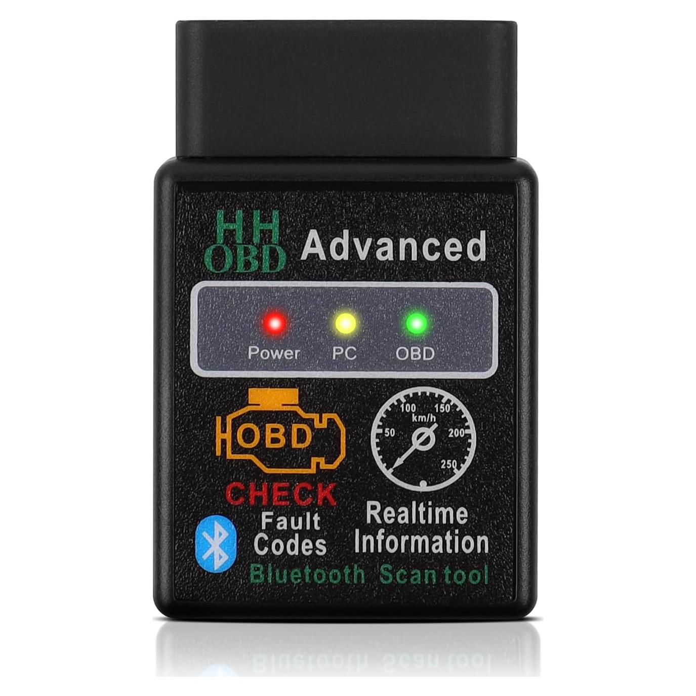 Lector de Códigos OBD2 Bluetooth ViaBecs, Escáner Inalámbrico