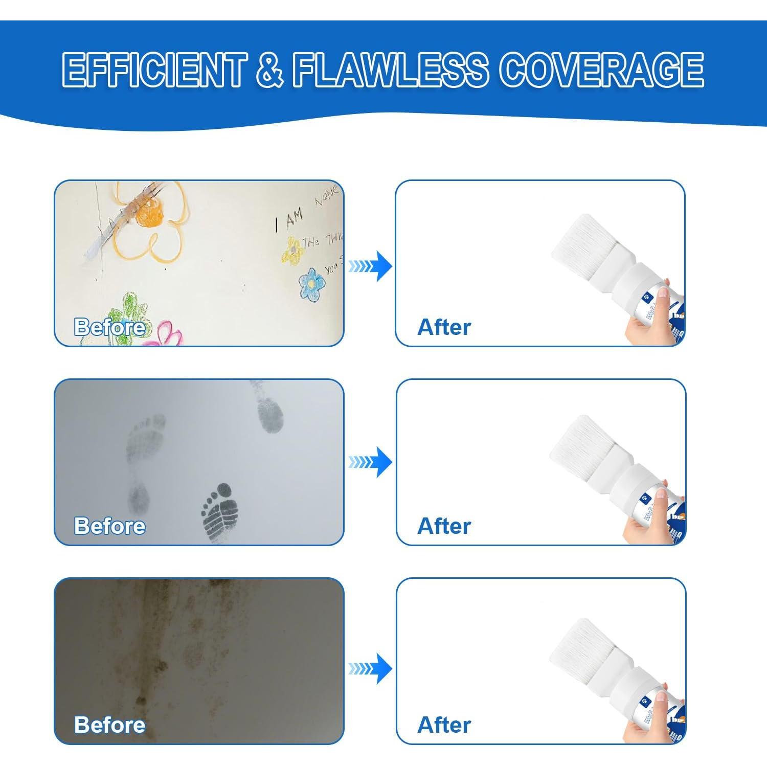 Pintura Blanca Mate Anirun 6.35 Oz Kit Reparación Yeso