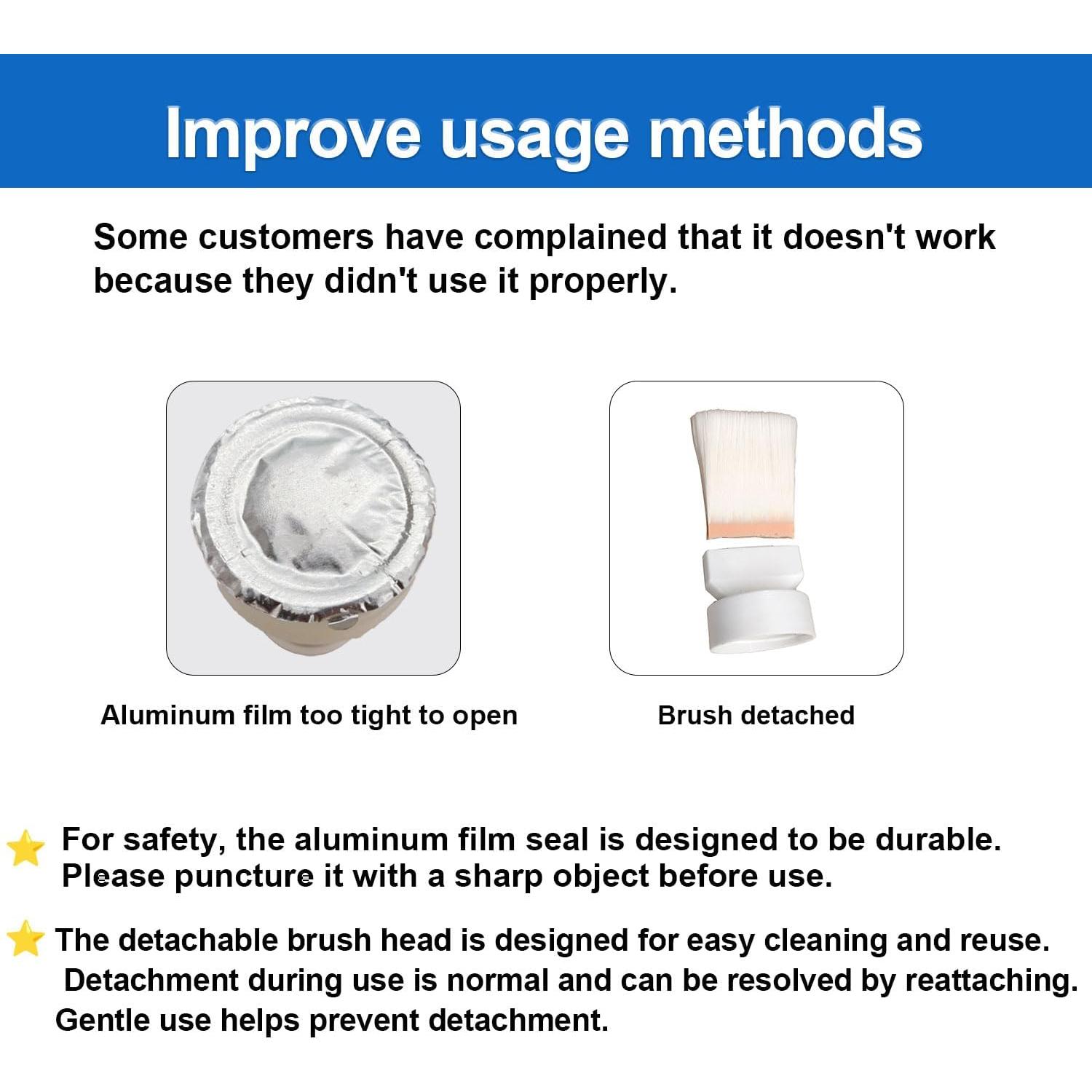 Pintura Blanca Mate Anirun 6.35 Oz Kit Reparación Yeso