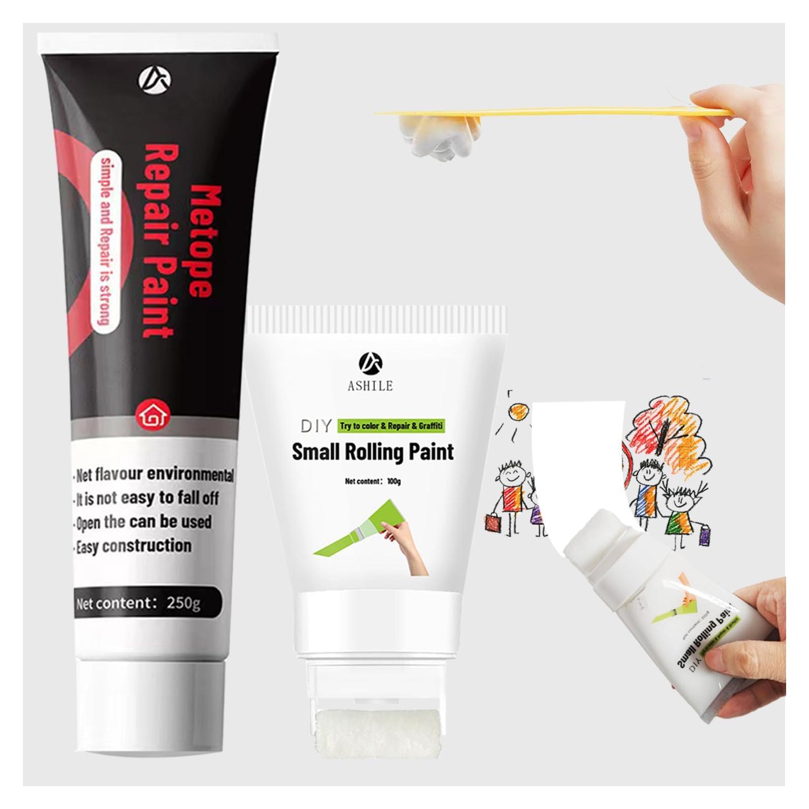 Kit de Reparación de Pared AUOMLVH 2 Pcs 350g Blanca