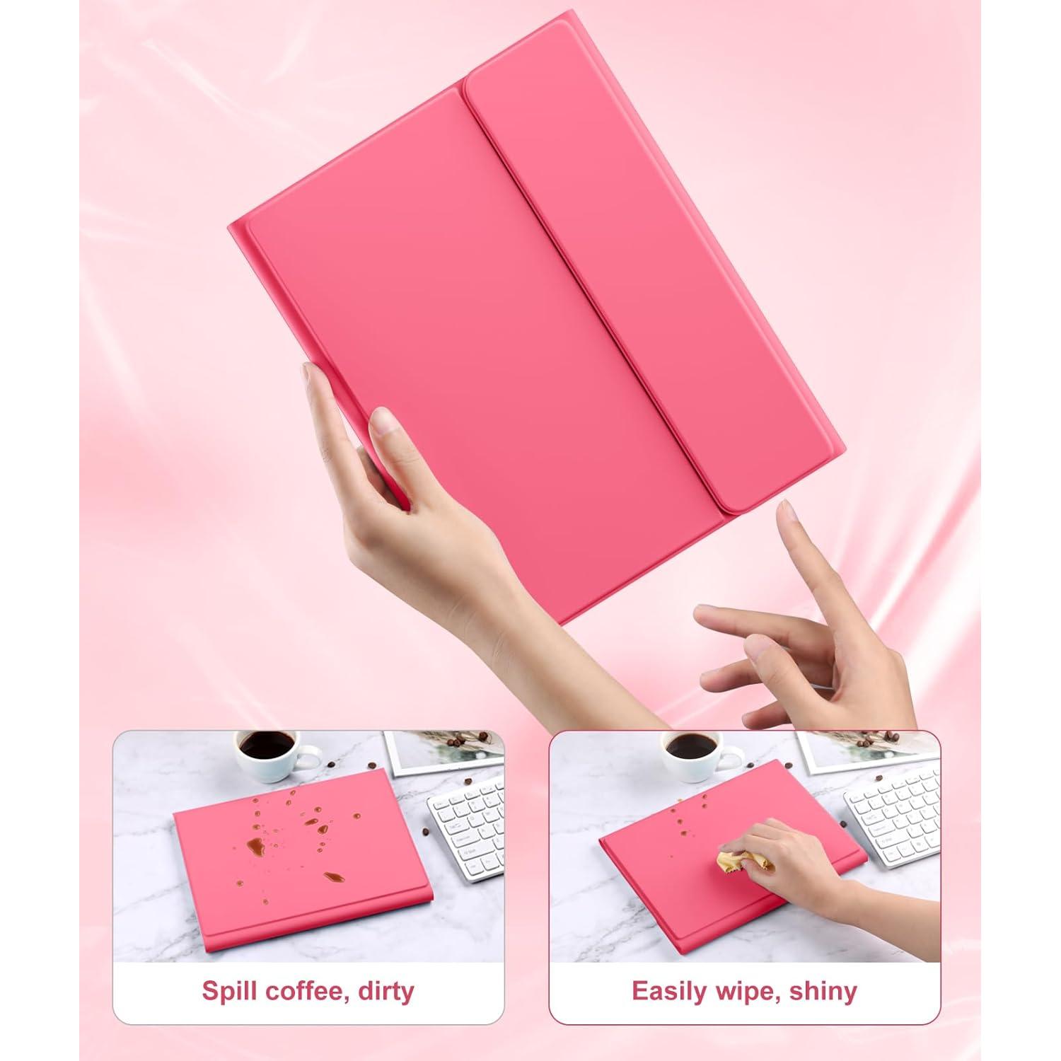 Funda con Teclado para iPad 11"/10.9" Harvopu Rosa
