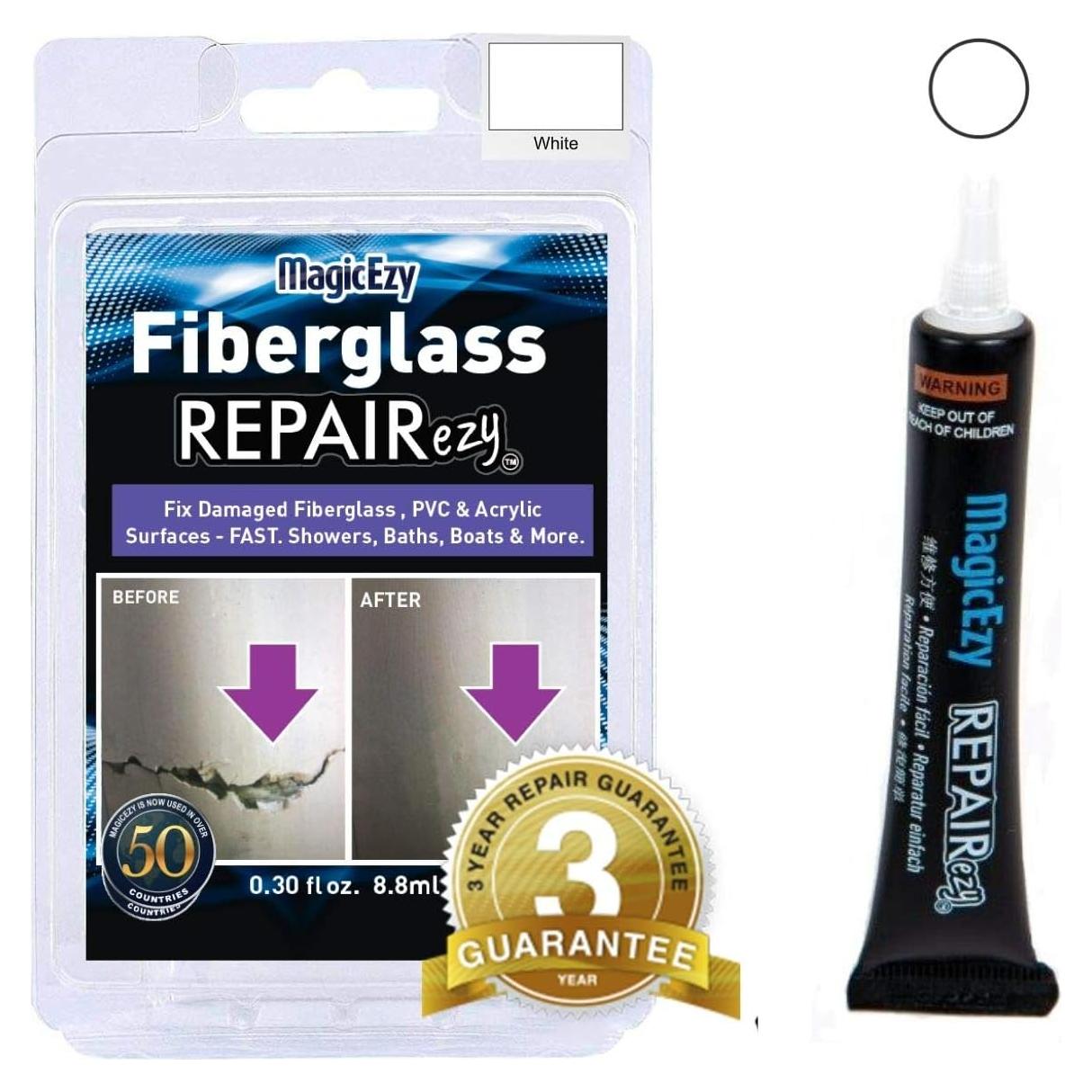 Kit de Reparación de Fibra de Vidrio MagicEzy - Blanco - 18g