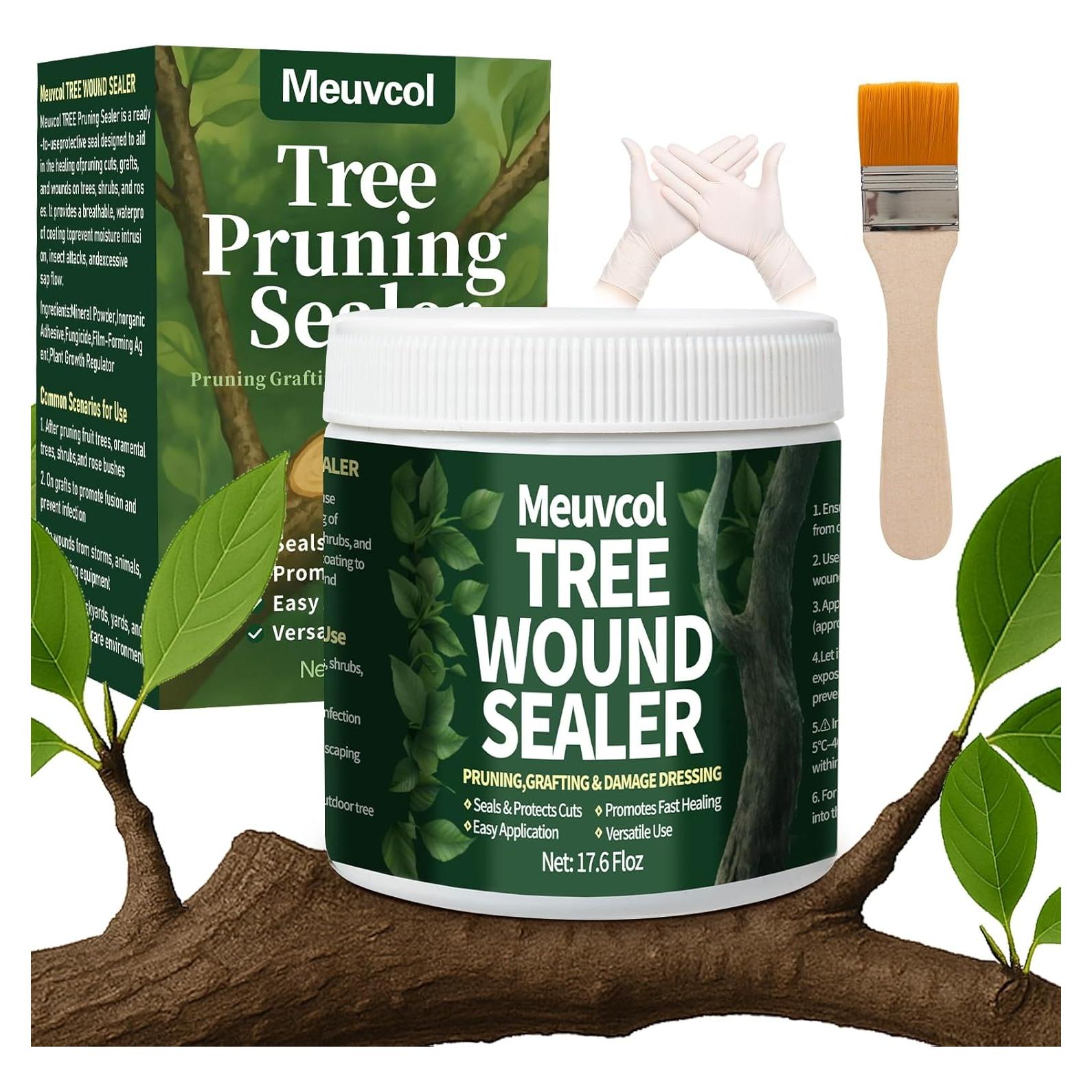 Sellador de Heridas de Árbol Meuvcol 500g - Protección Efectiva