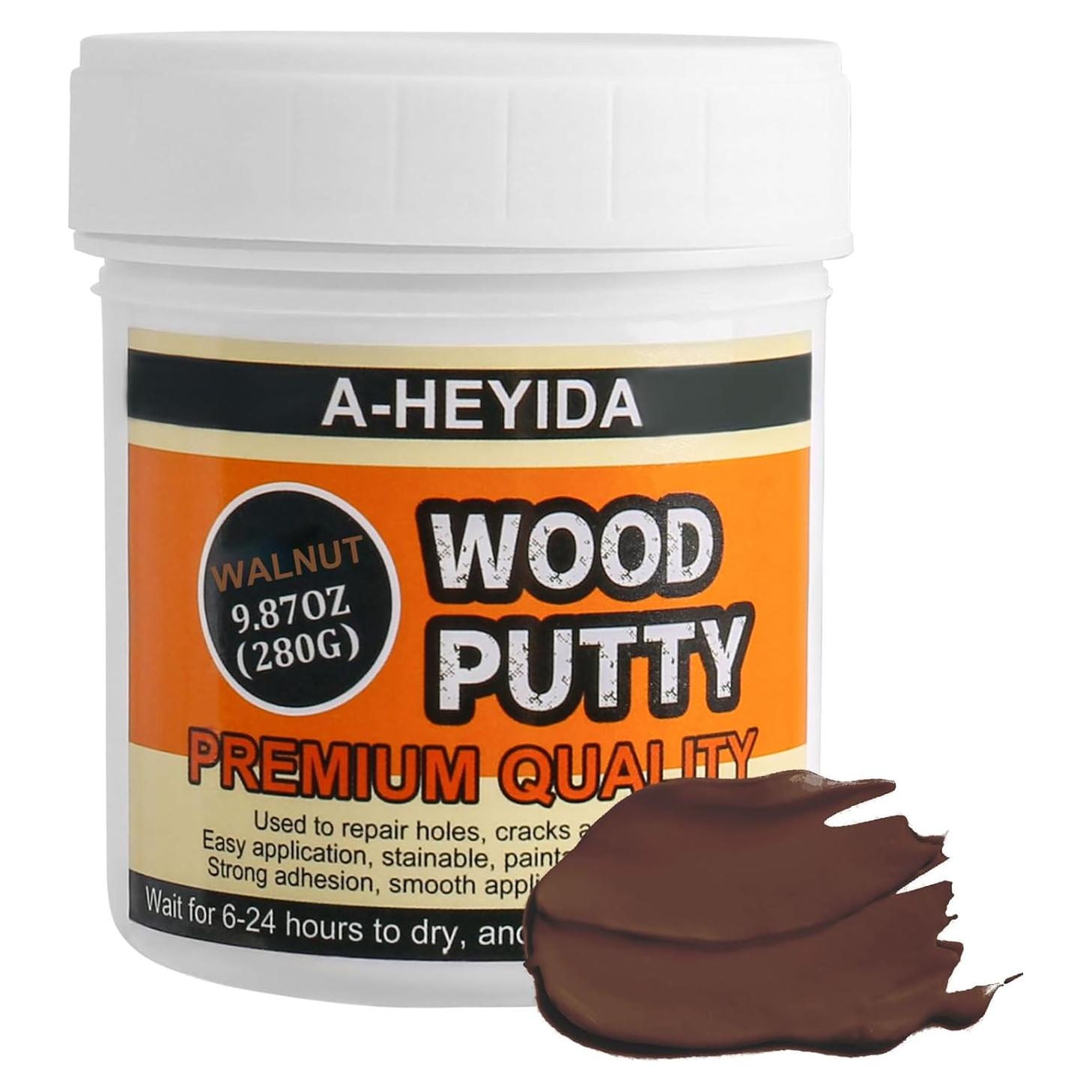 Masilla para Madera de Nogal A-HEYIDA 280g - Pintable y Lijable