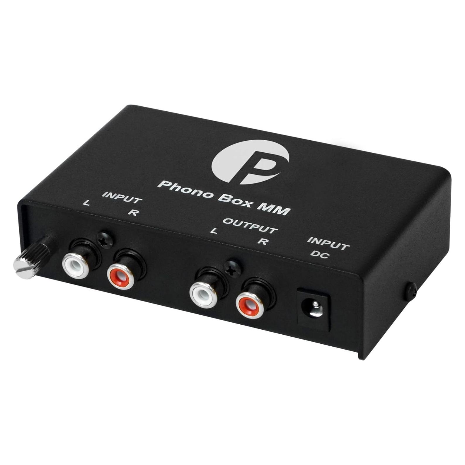 Pro-Ject Phono Box MM - Pre-amplificador de phono - Negro