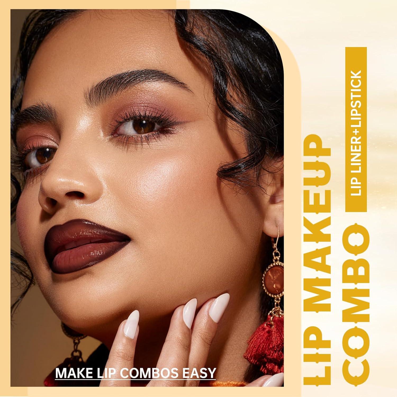 Set de Lápiz Labial y Brillo Labial Noerrors - Rojo Mágico