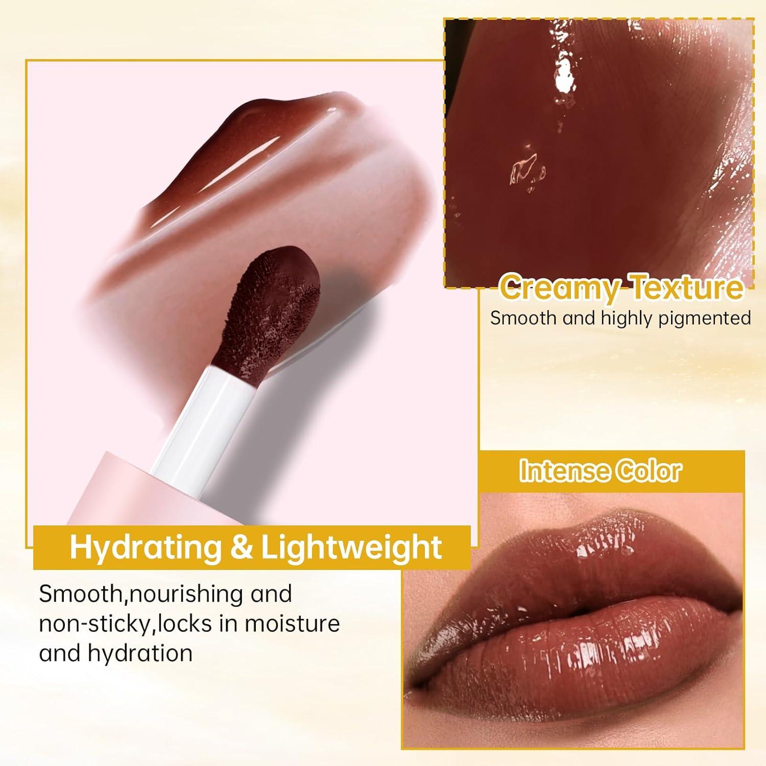 Set de Lápiz Labial y Brillo Labial Noerrors - Rojo Mágico