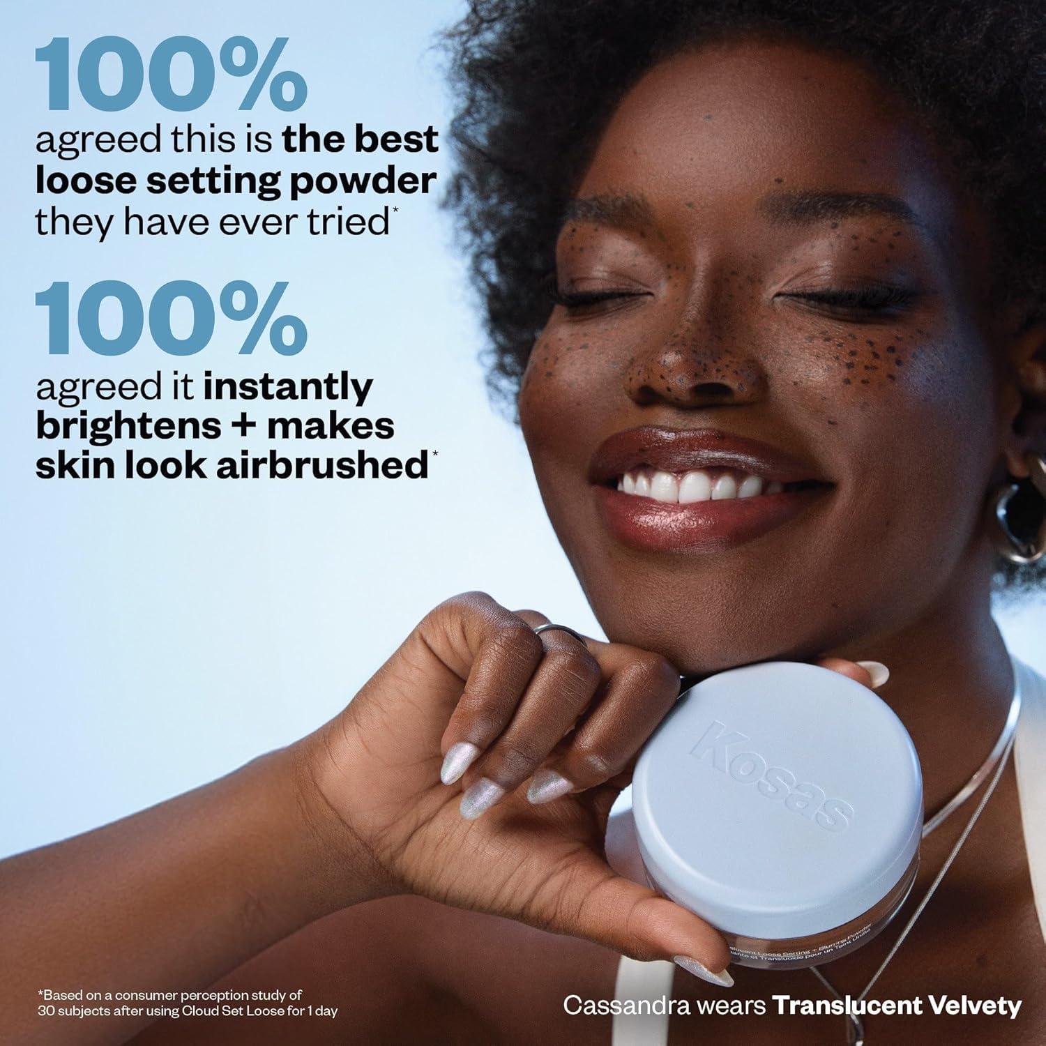 Kosas Polvo Suelto Translucido 167g - Fijación 12 Horas