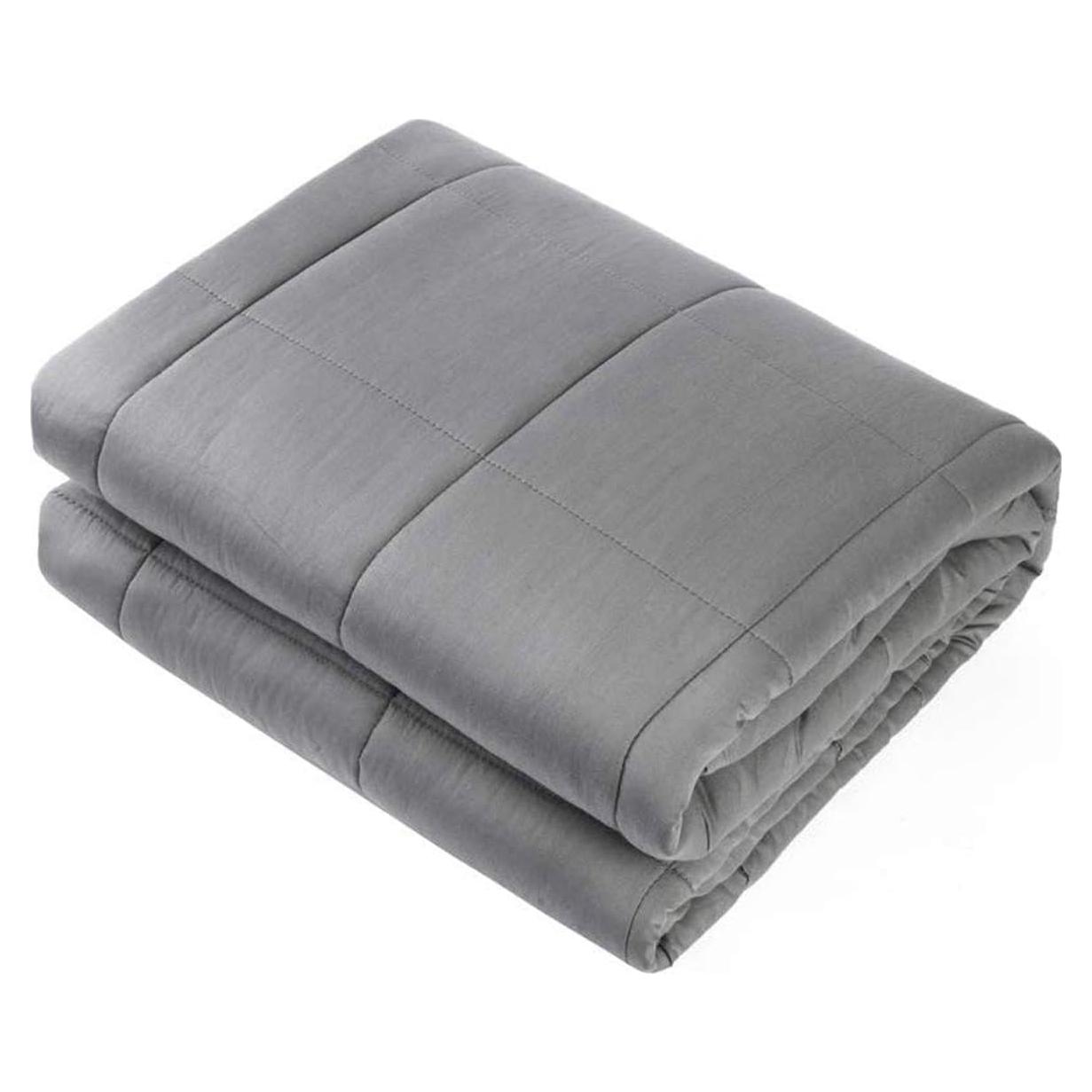 Manta con peso para niños Waowoo 91x122 cm 1.36 kg Gris