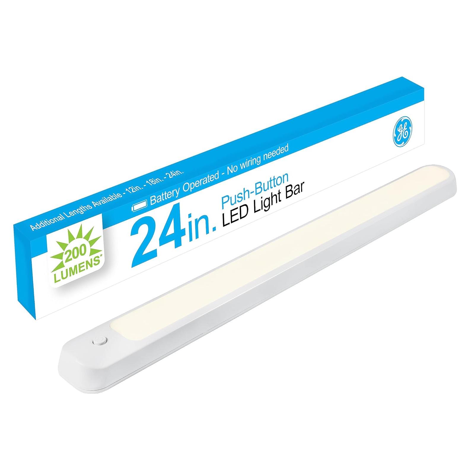 Luz Bajo Gabinete GE 60.96 cm Inalámbrica LED 200 Lúmenes