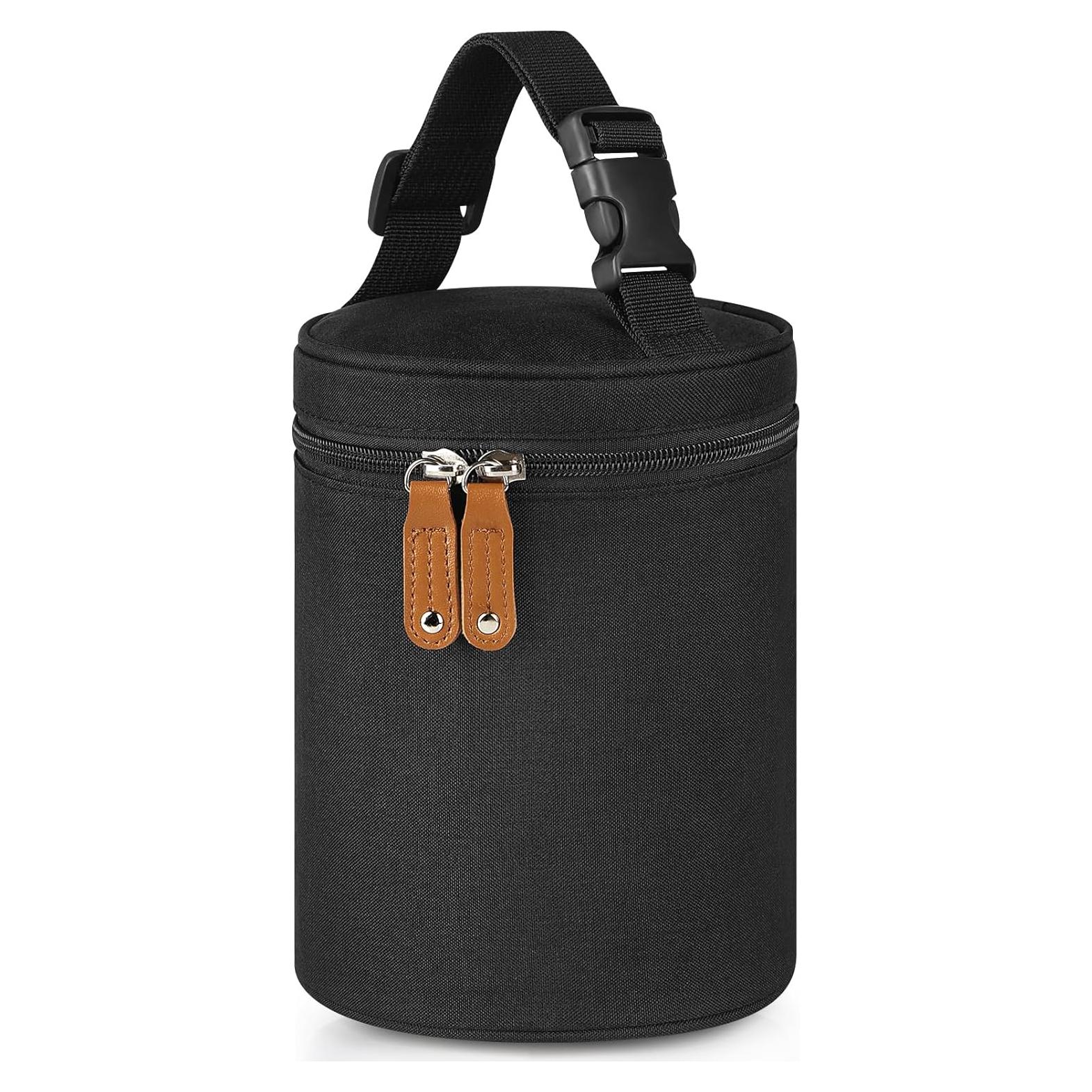 Bolsa Enfriadora de Leche Materna Accmor Negra 19x14 cm