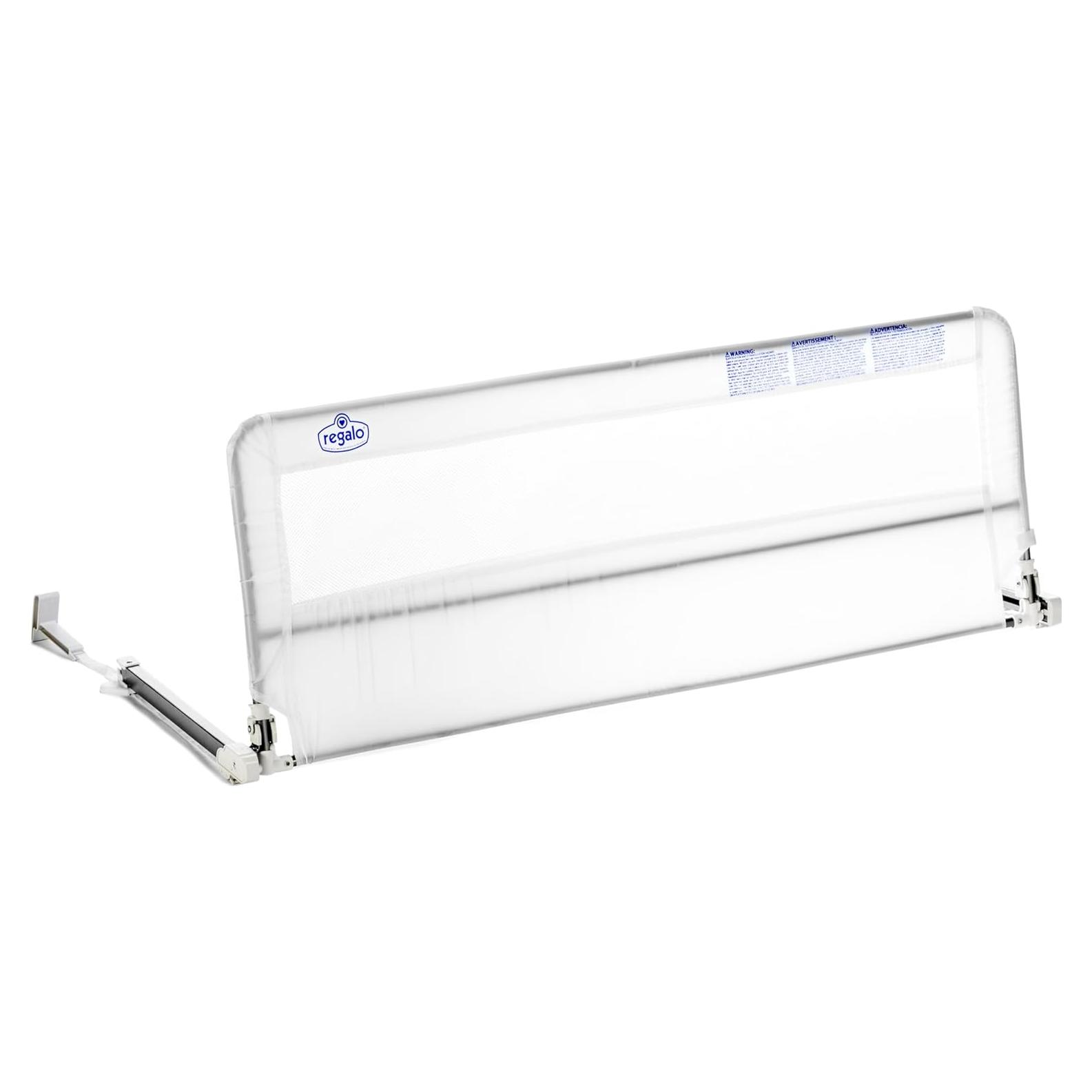 Guardabarrera de Cama Extra Larga Regalo 137.16 cm Blanca