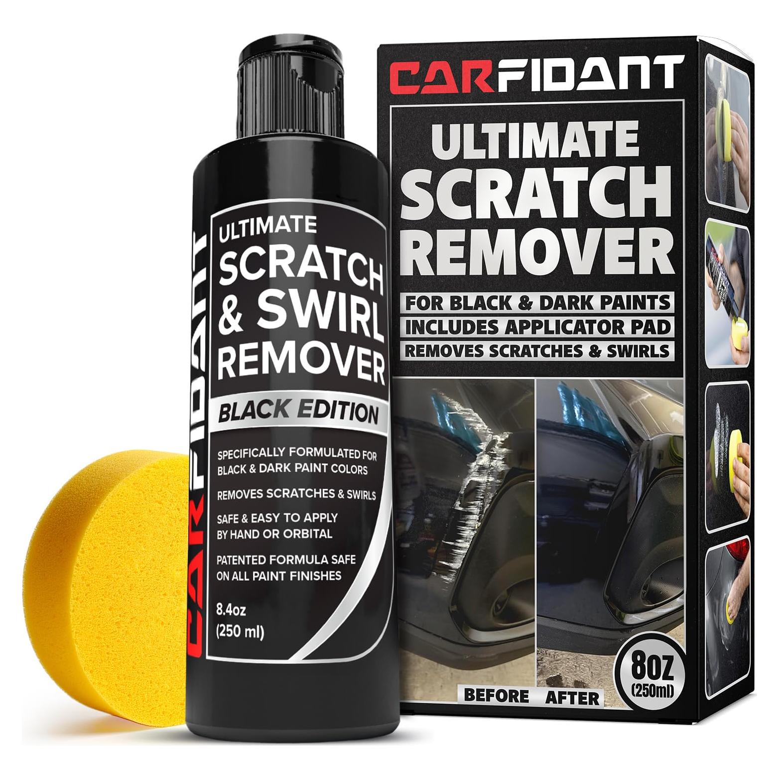 Removedor de Rayones Carfidant Negro - Kit de Pulido 248 ml