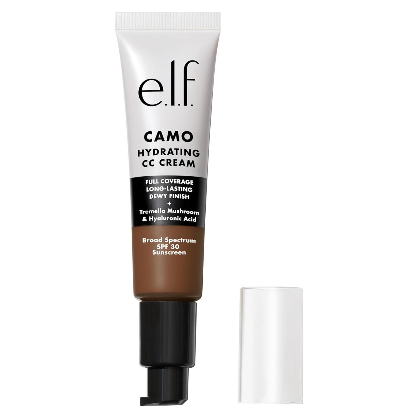 Crema CC Hidratante e.l.f. 29.57 ml SPF 30 Color Profundo 530 W