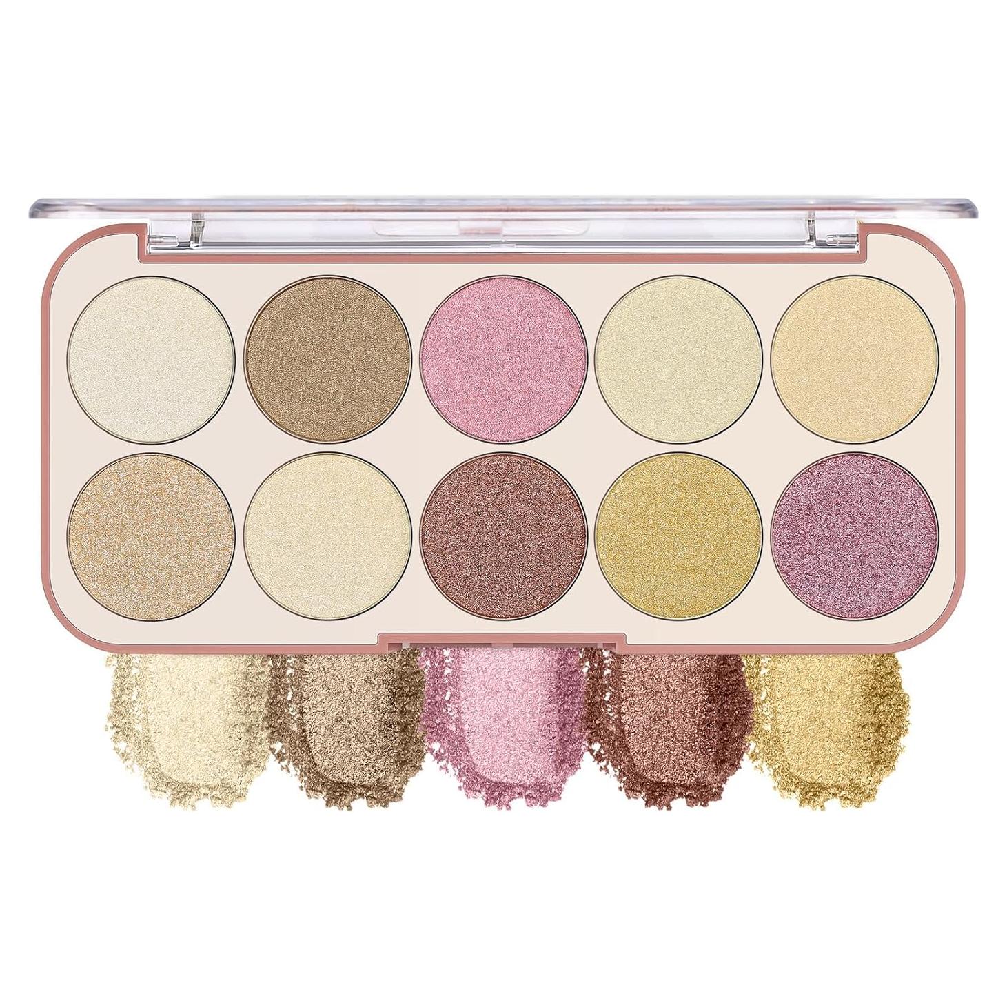 Paleta de Maquillaje Iluminador SPRINGSKY 10 Colores 132g