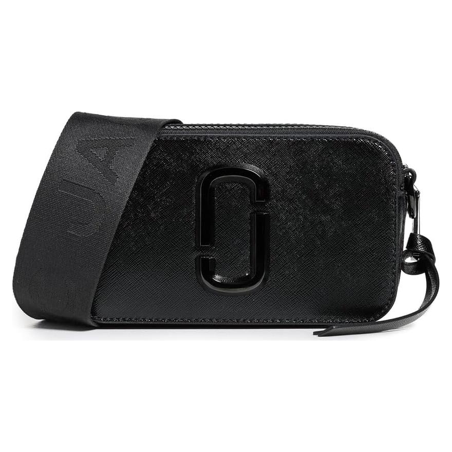 Bolso Hobo Dual Marc Jacobs Mujer Cuero Saffiano Blanco