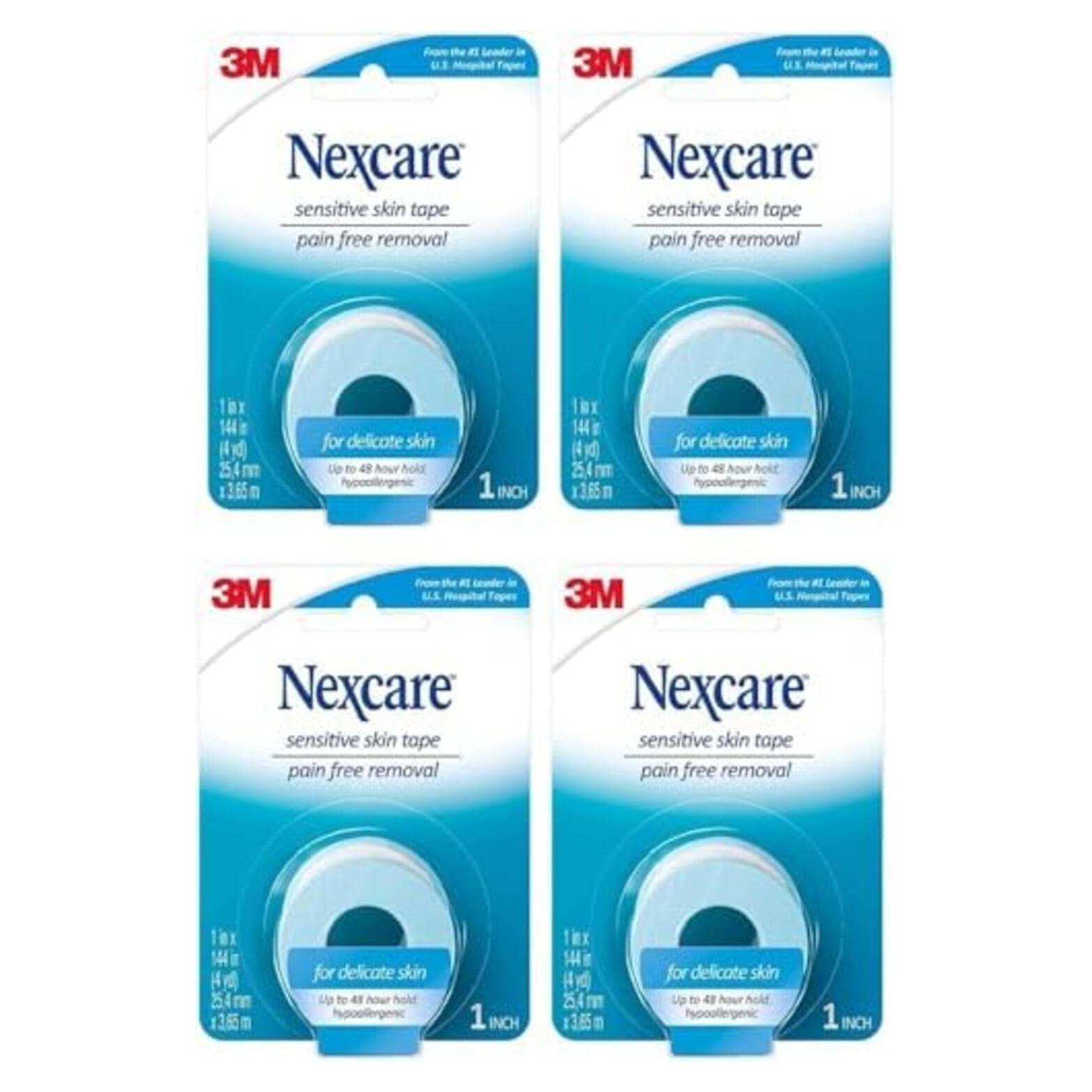 Cinta Médica para Piel Sensible Nexcare 4 Unidades