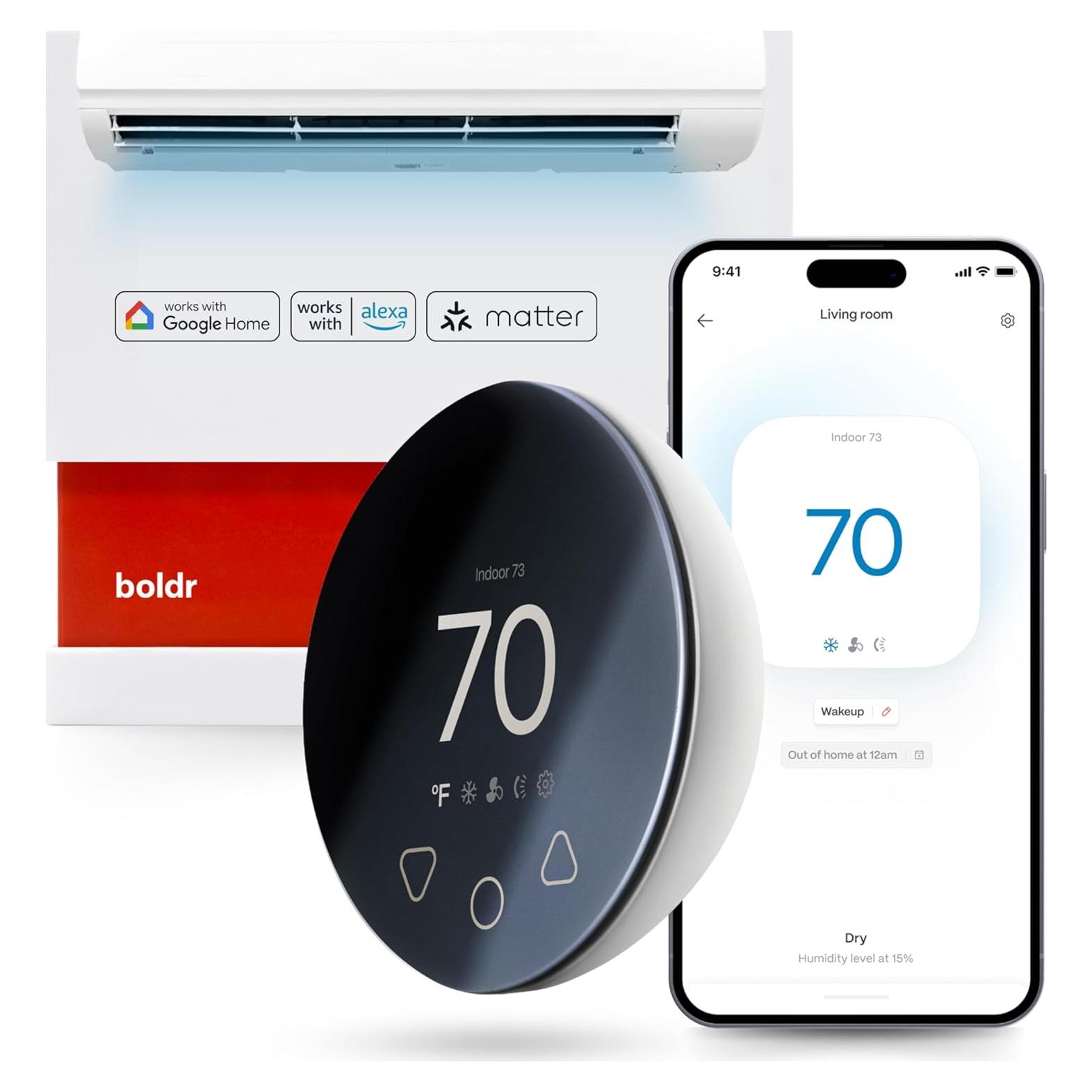 Termostato Inteligente Boldr Klima para A/C y Mini Splits