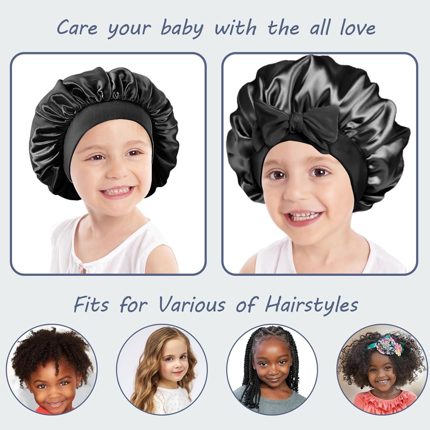 2 Gorros de Seda Satinada para Bebés FIRSTPELLA - Ajustables