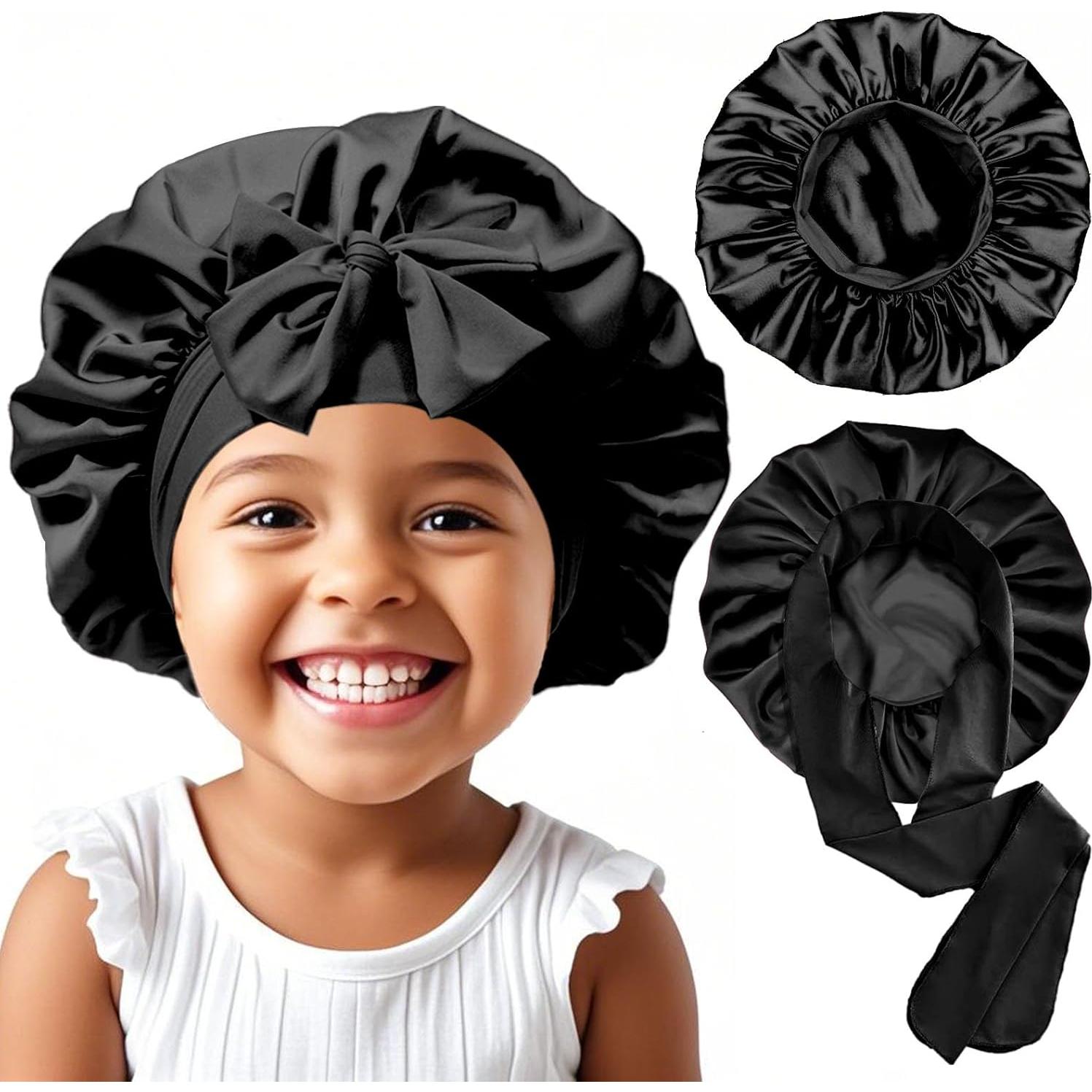 2 Gorros de Seda Satinada para Bebés FIRSTPELLA - Ajustables