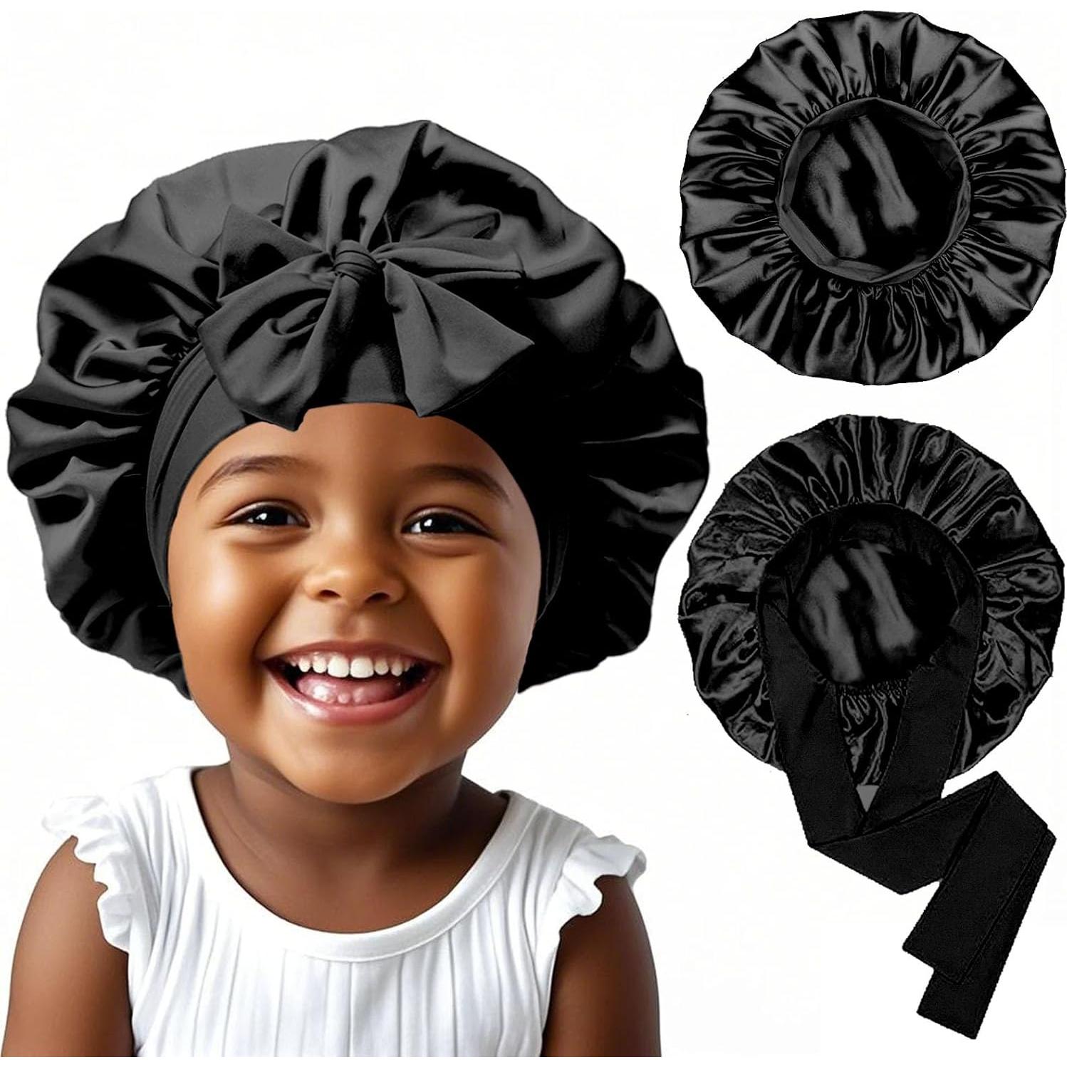 2 Gorros de Seda Satinada para Bebés FIRSTPELLA - Ajustables