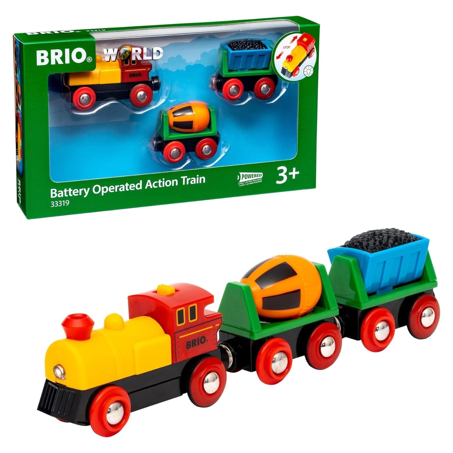 Tren de Acción Motorizado BRIO World - Set Eléctrico para Niños